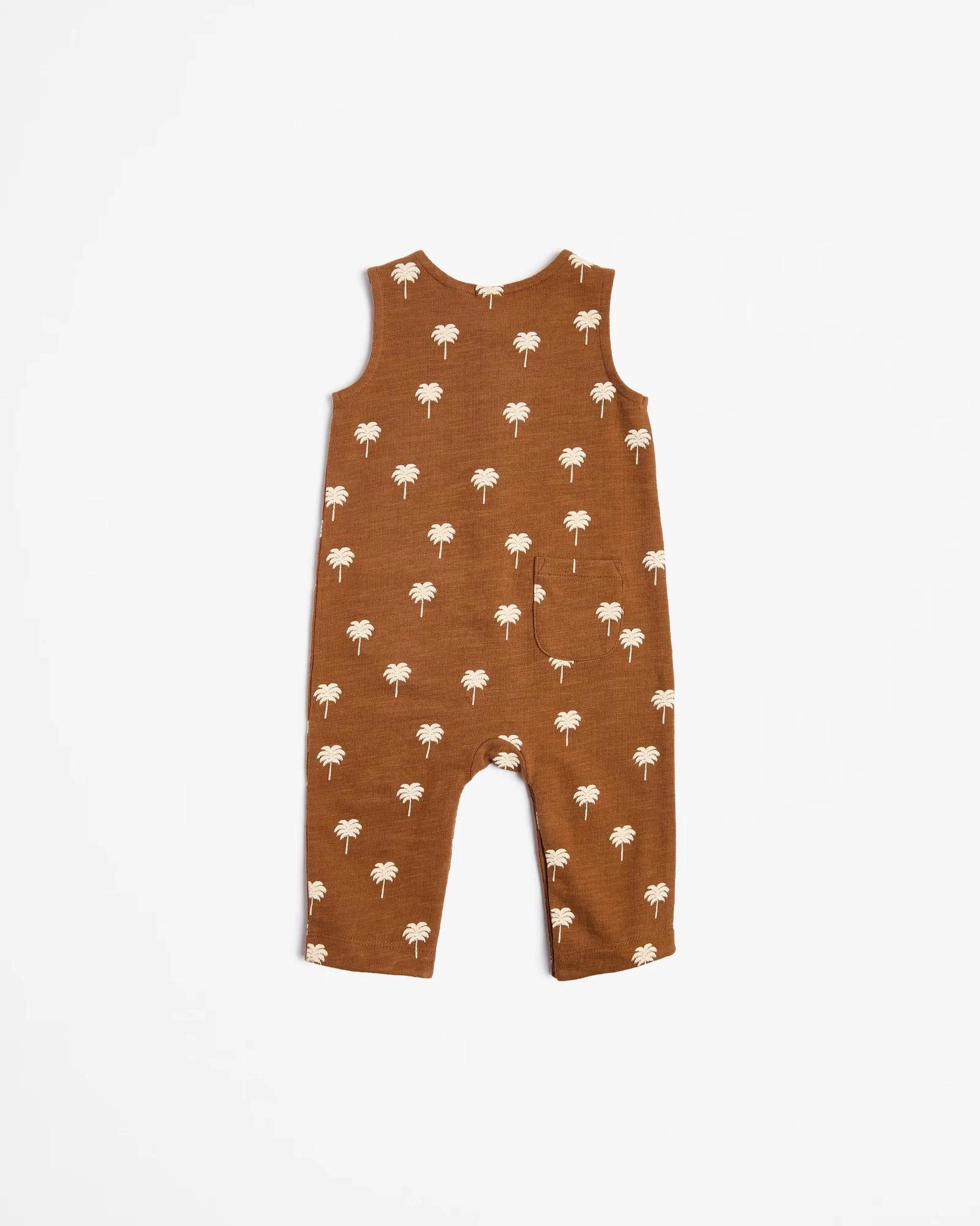 3 Target Baby Organic Cotton Knit Romper PALM TREE, 3 of 4
