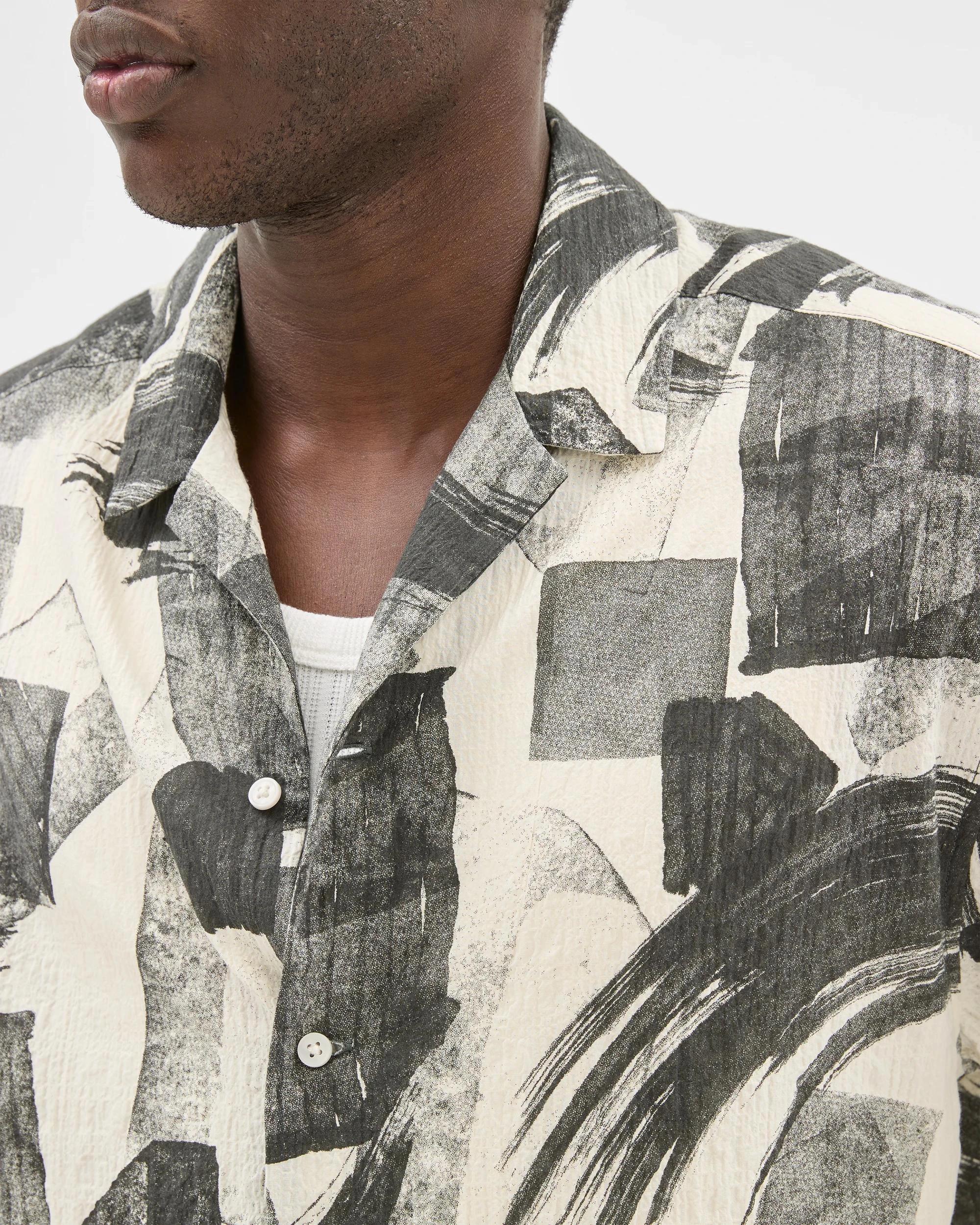 5 Australian Cotton Rich Party Shirt - Commons WHITE, 5 of 6