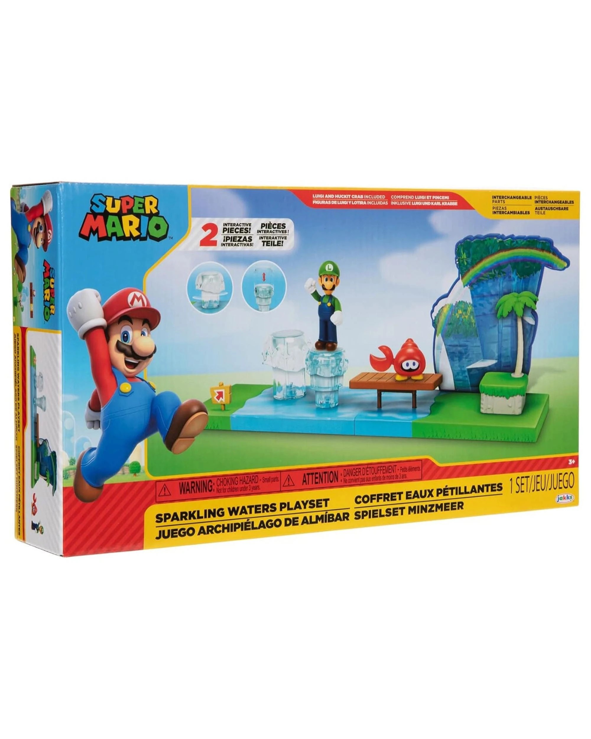 9 Super Mario 2.5 inch Sparkling Waters Playset, 9 of 9