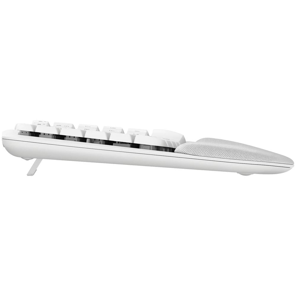 7 Logitech Wave Keys Wireless Ergonomic Keyboard Off-White, 7 of 9