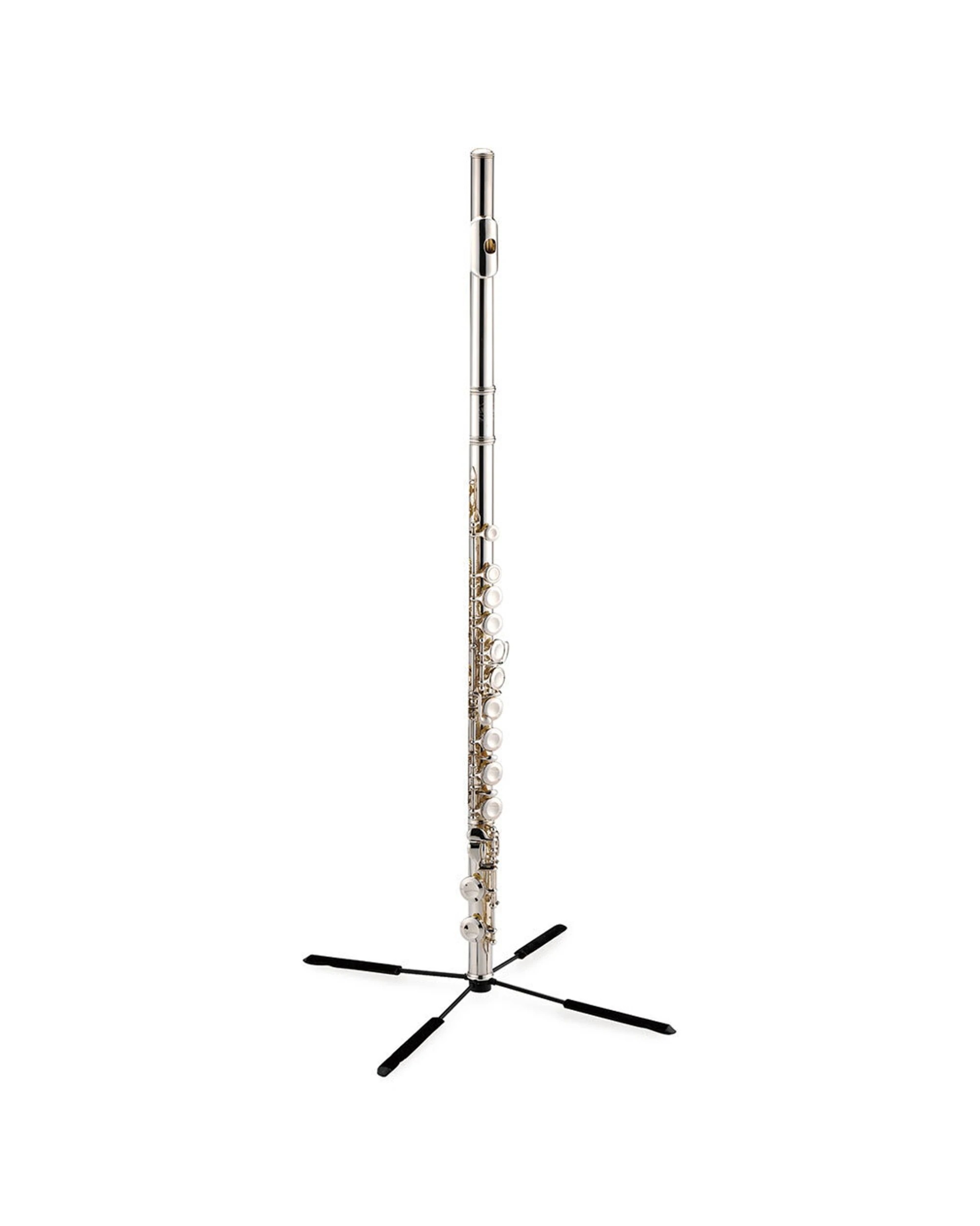 2 Hercules Travlite Pocket Musical Stand Holder For Wind Instruments & Flute - Black, 2 of 4