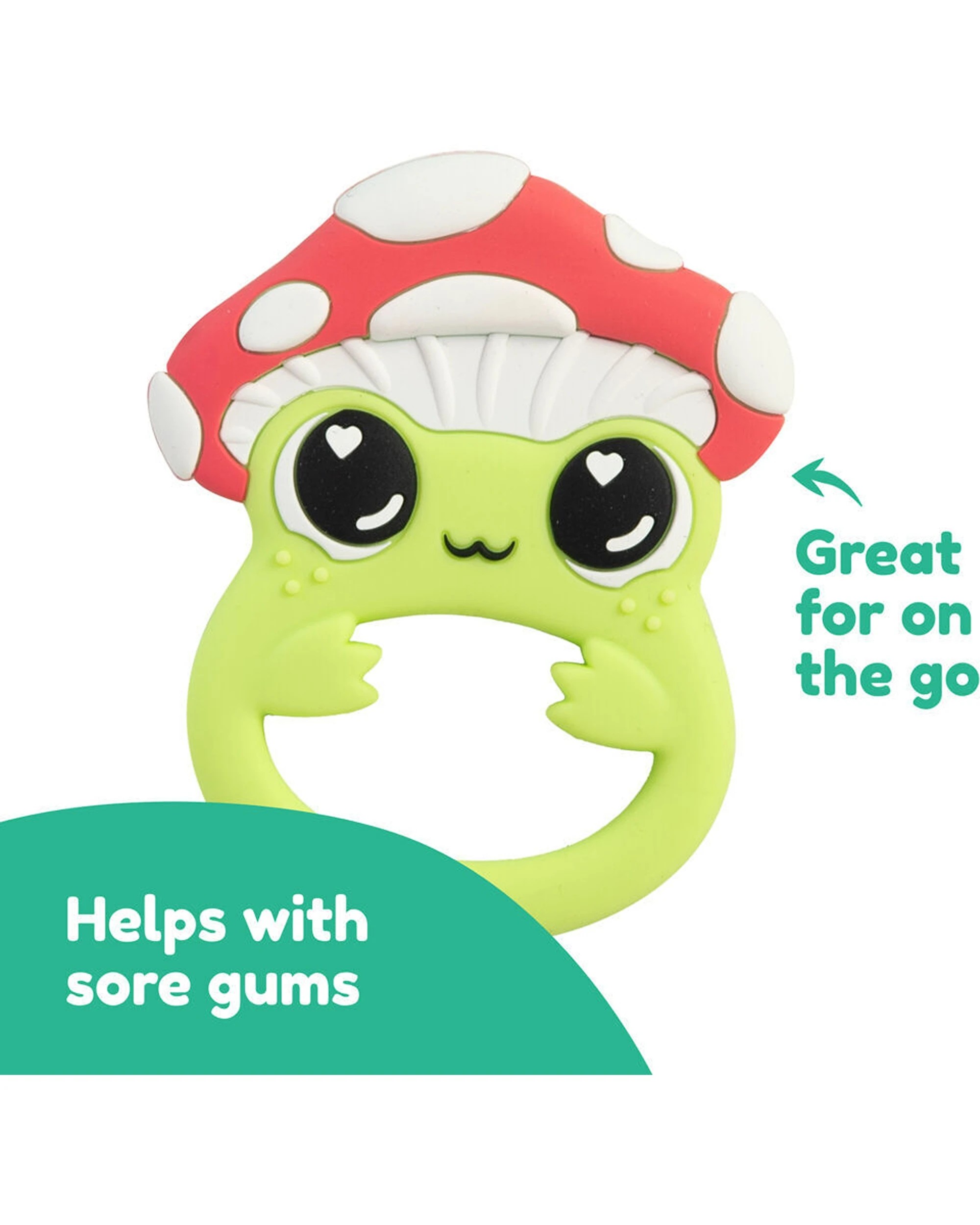 4 Lamaze 4PK Finlee The Frog Silicone Teether Newborn Baby Toddler - Multi, 4 of 8