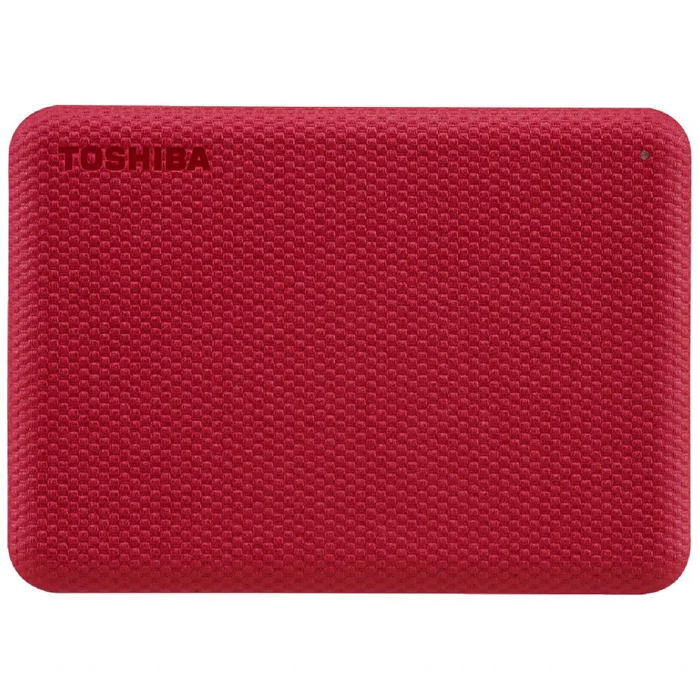 1 Toshiba 4TB Canvio Advance Portable Hard Drive Red, 1 of 3