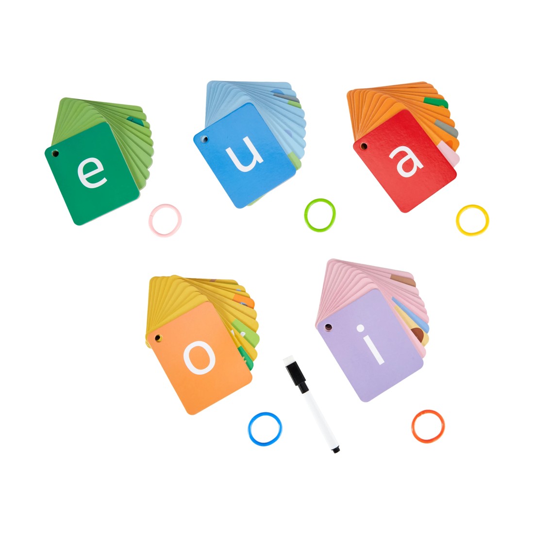 3 Spelling Flashcards with Marker, 3 of 4