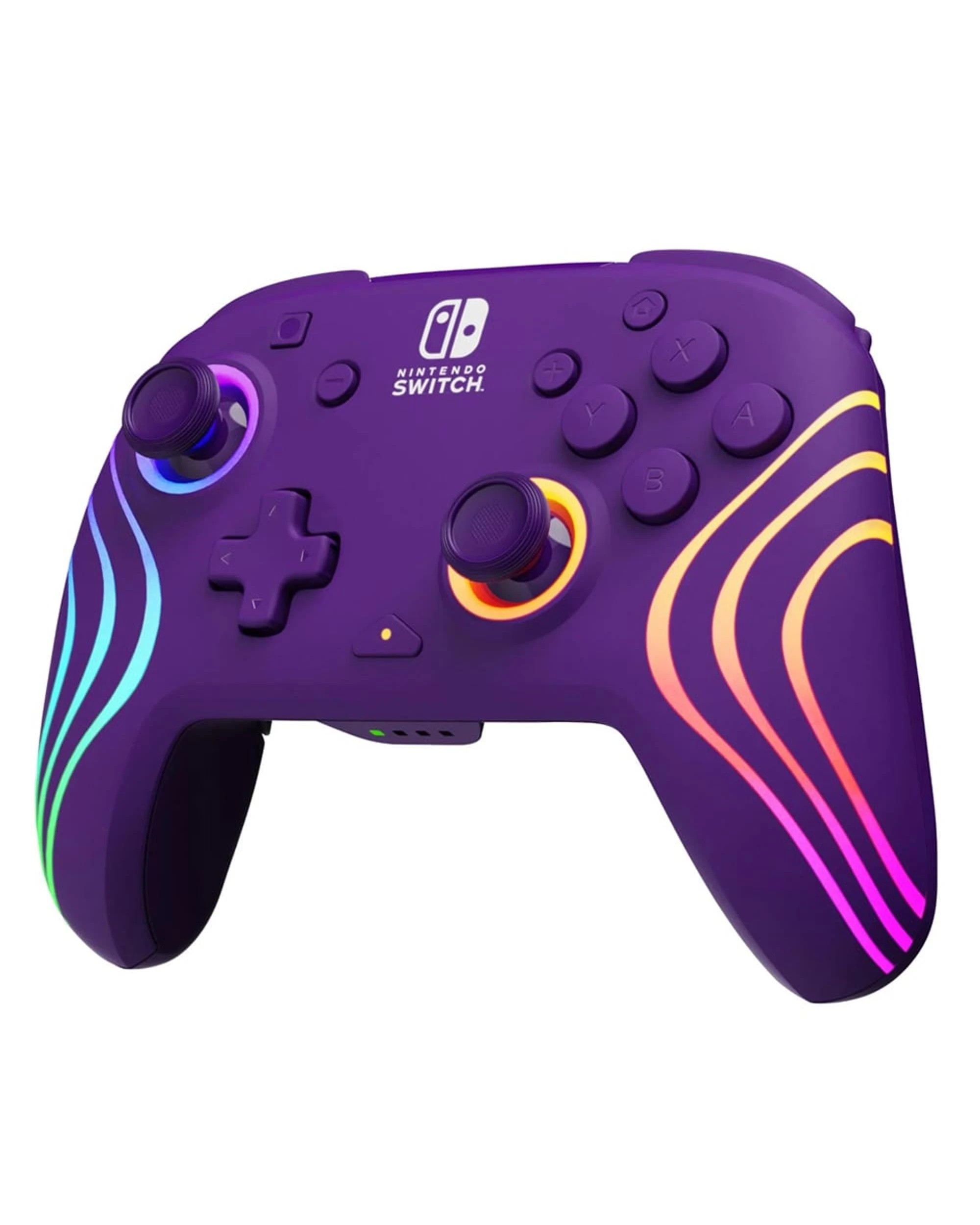 2 PDP Afterglow Wave Wireless Controller for Nintendo Switch - Purple, 2 of 10