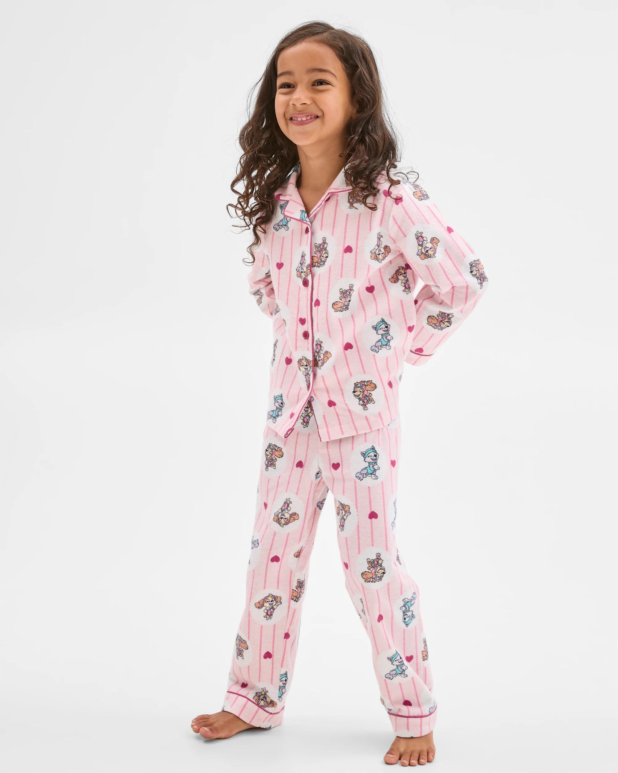 1 Paw Patrol Australian Cotton Flannel Younger Girls Pyjama Set PAW PATROL, 1 of 7