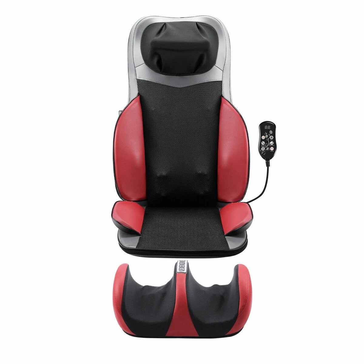 3 HOMASA Full Body Massage Cushion Chair Shiatsu Back Neck Massaging Pad Seat Heating Vibration Rolling Kneading, 3 of 3