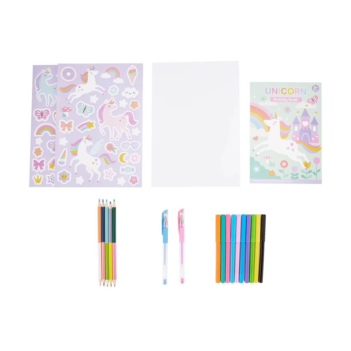 2 30 Piece Unicorn Fun Activity Case, 2 of 10