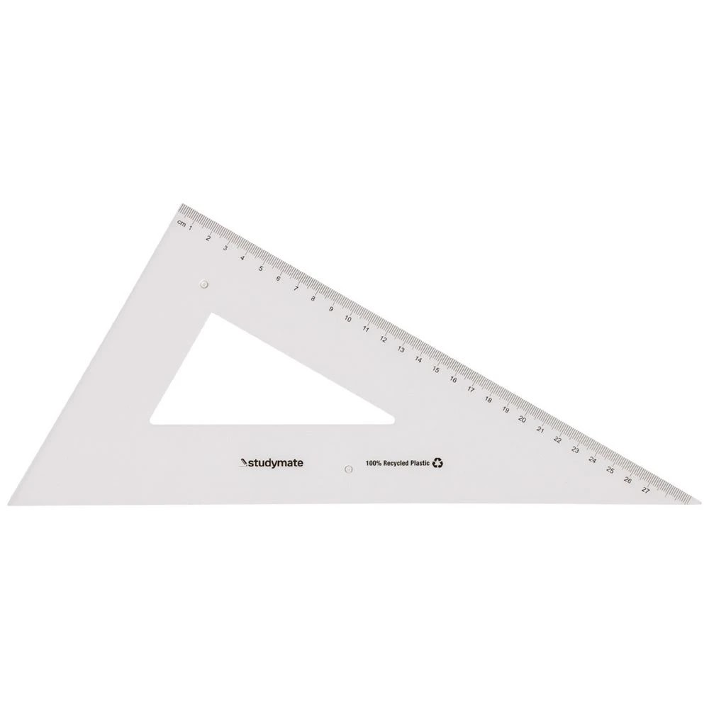 1 Studymate 32cm 60 Degrees Set Square, 1 of 2