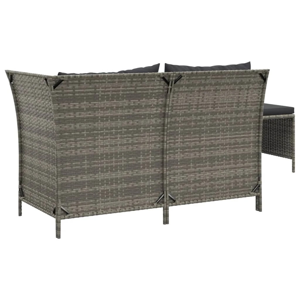 5 vidaXL garden lounge set Ample Storage - Grey, 5 of 9