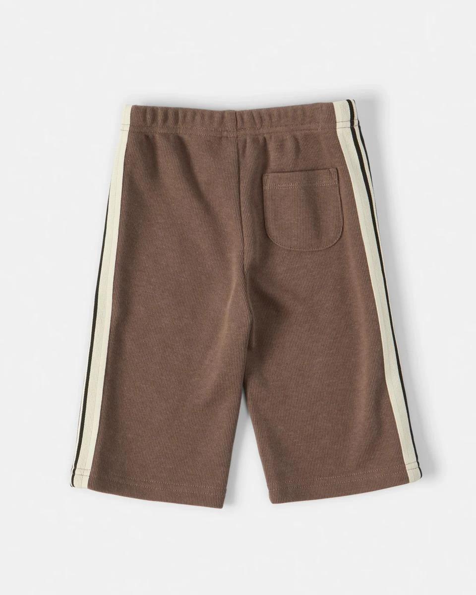 2 Sporty Wide Leg Trackpants Mlky Brwn, 2 of 3