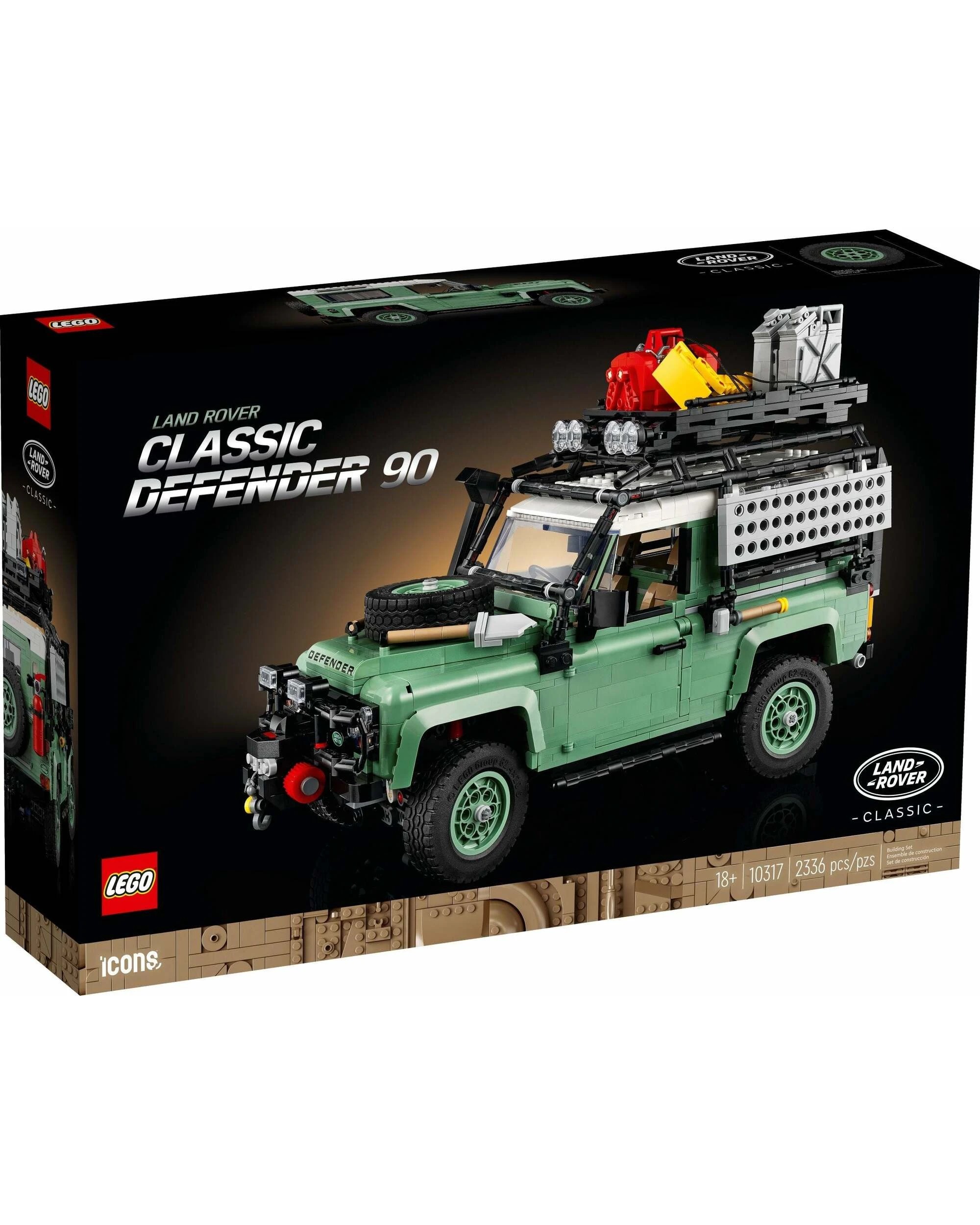 1 LEGO Icons Series 10317 Land Rover Classic Defender 91, 1 of 5