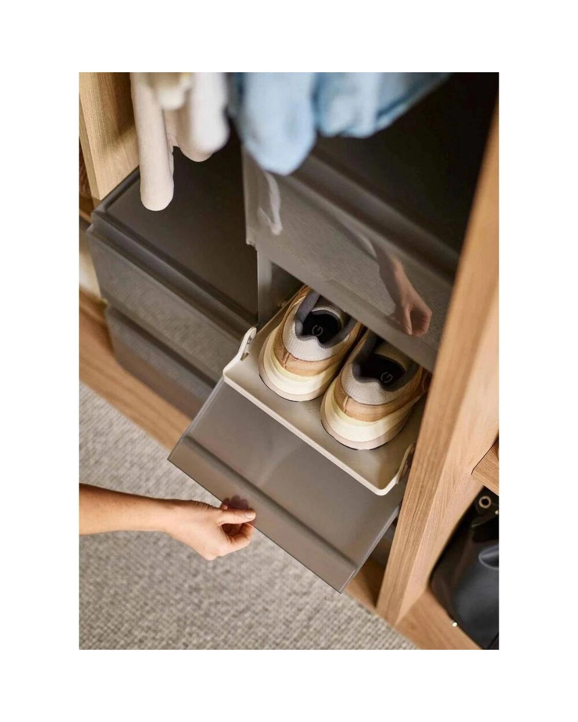 4 Joseph Joseph ShoeCase Premium Shoe Storage Box Set 2 Piece, 4 of 7
