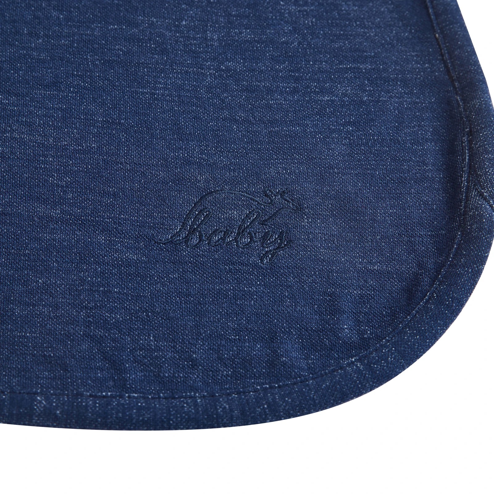 5 Merino Baby Australian Merino Wool Merino Blanket-Navy Marle, 5 of 7