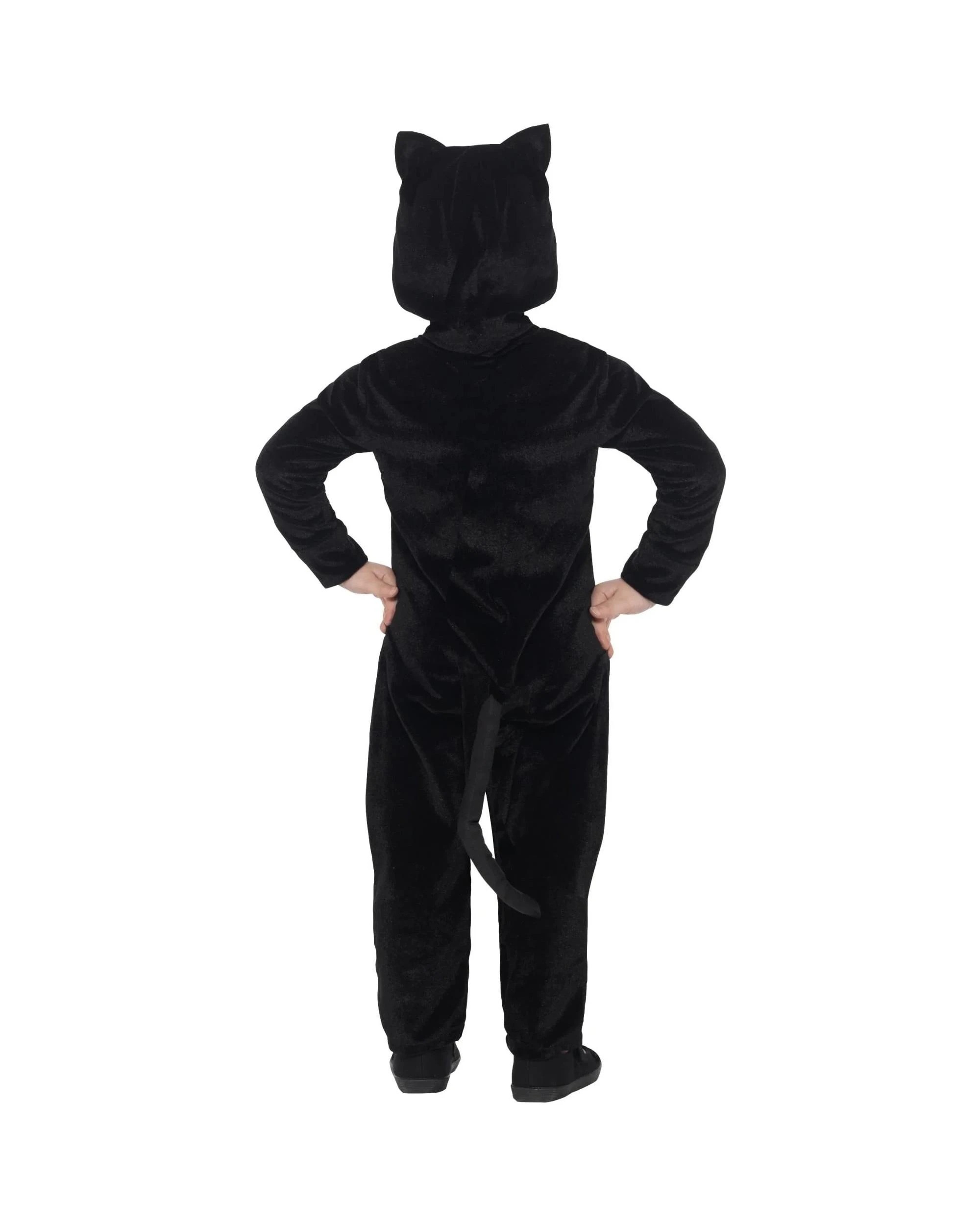 3 Black Cat Jumpsuit Toddler Costume Size 1-2 Years, 3 of 4