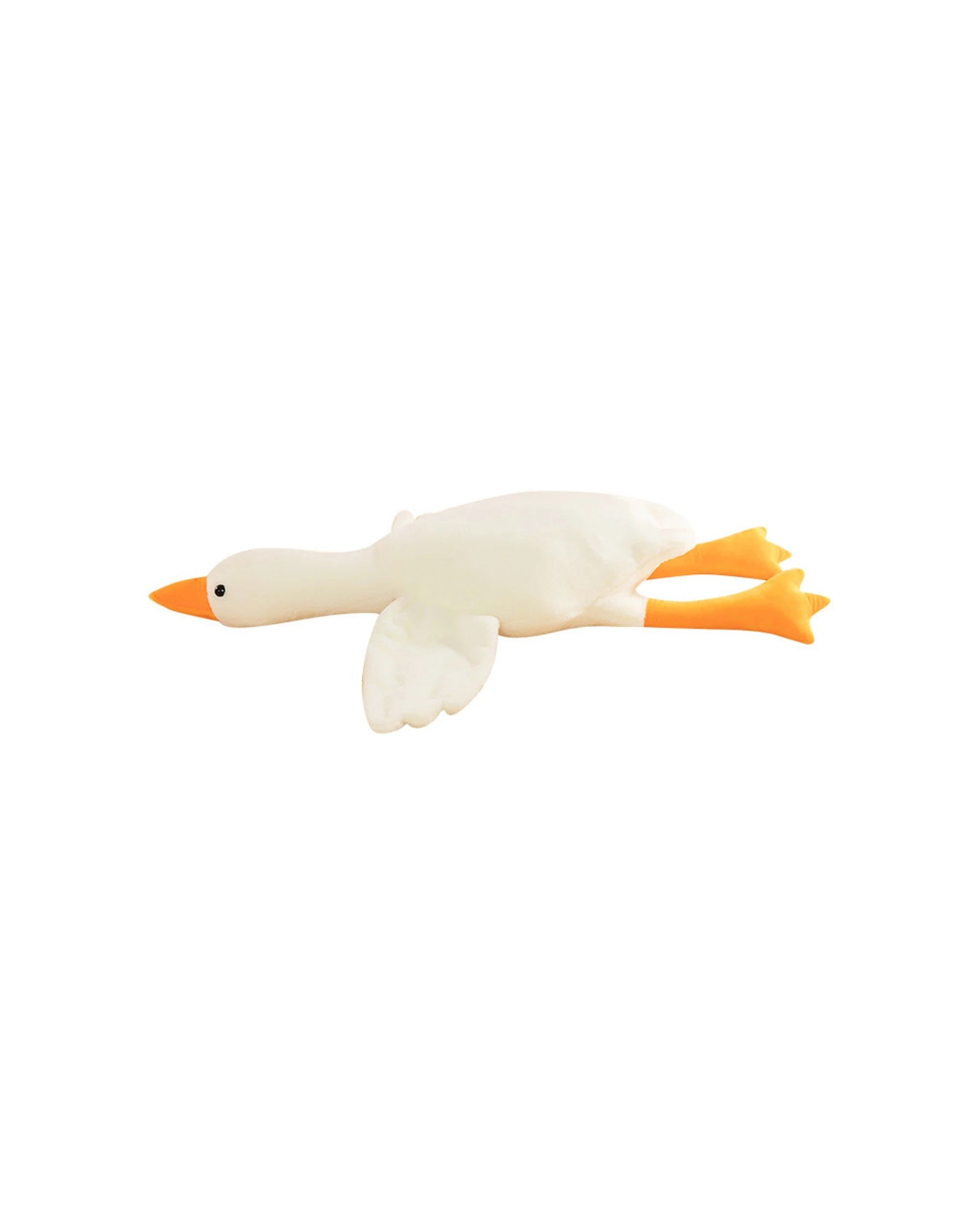 1 Cotton More Large Jumbo Goose Plush Toddler Kids Toy 130cm - White, 1 of 5
