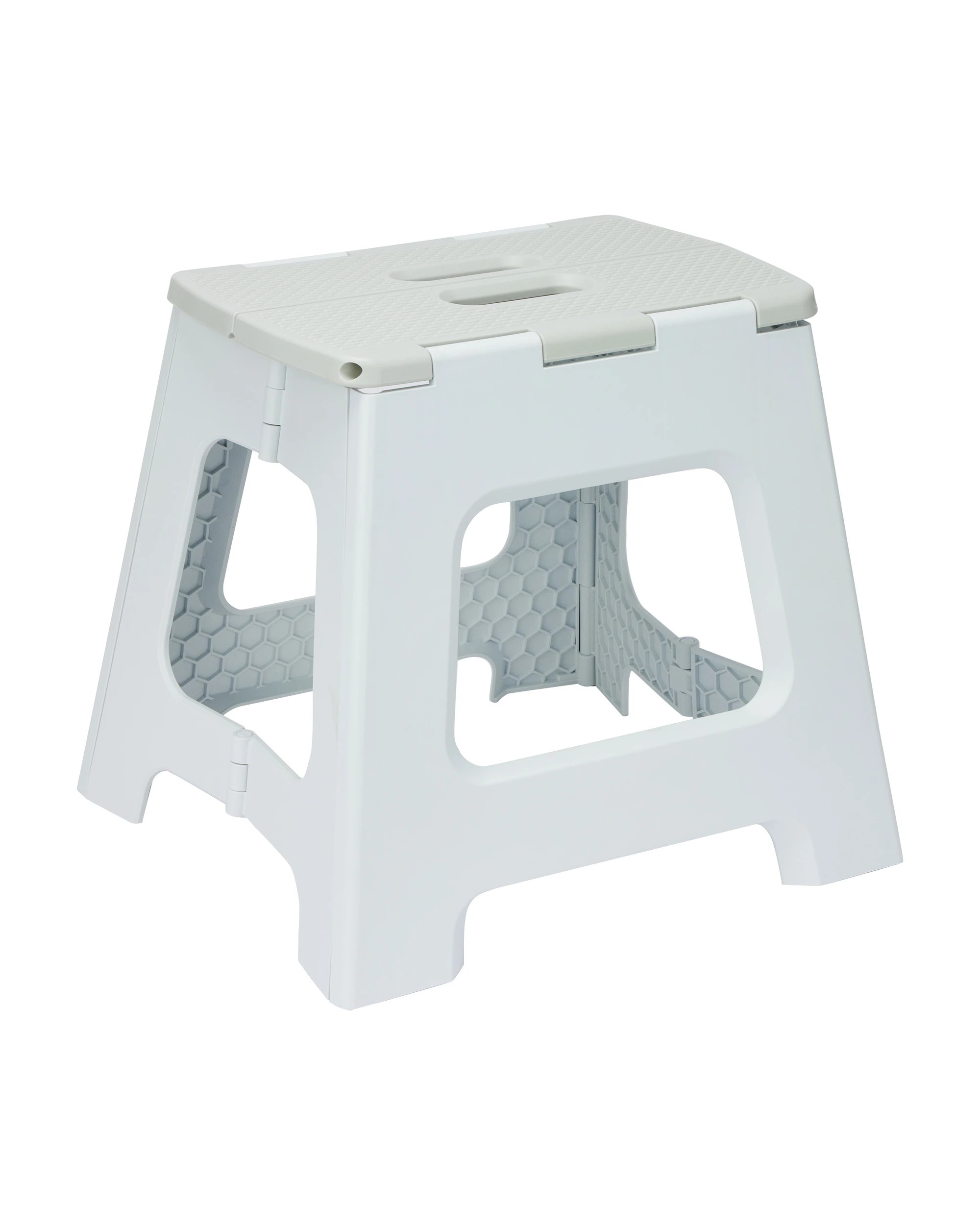 2 Folding Step Stool - White, 2 of 7