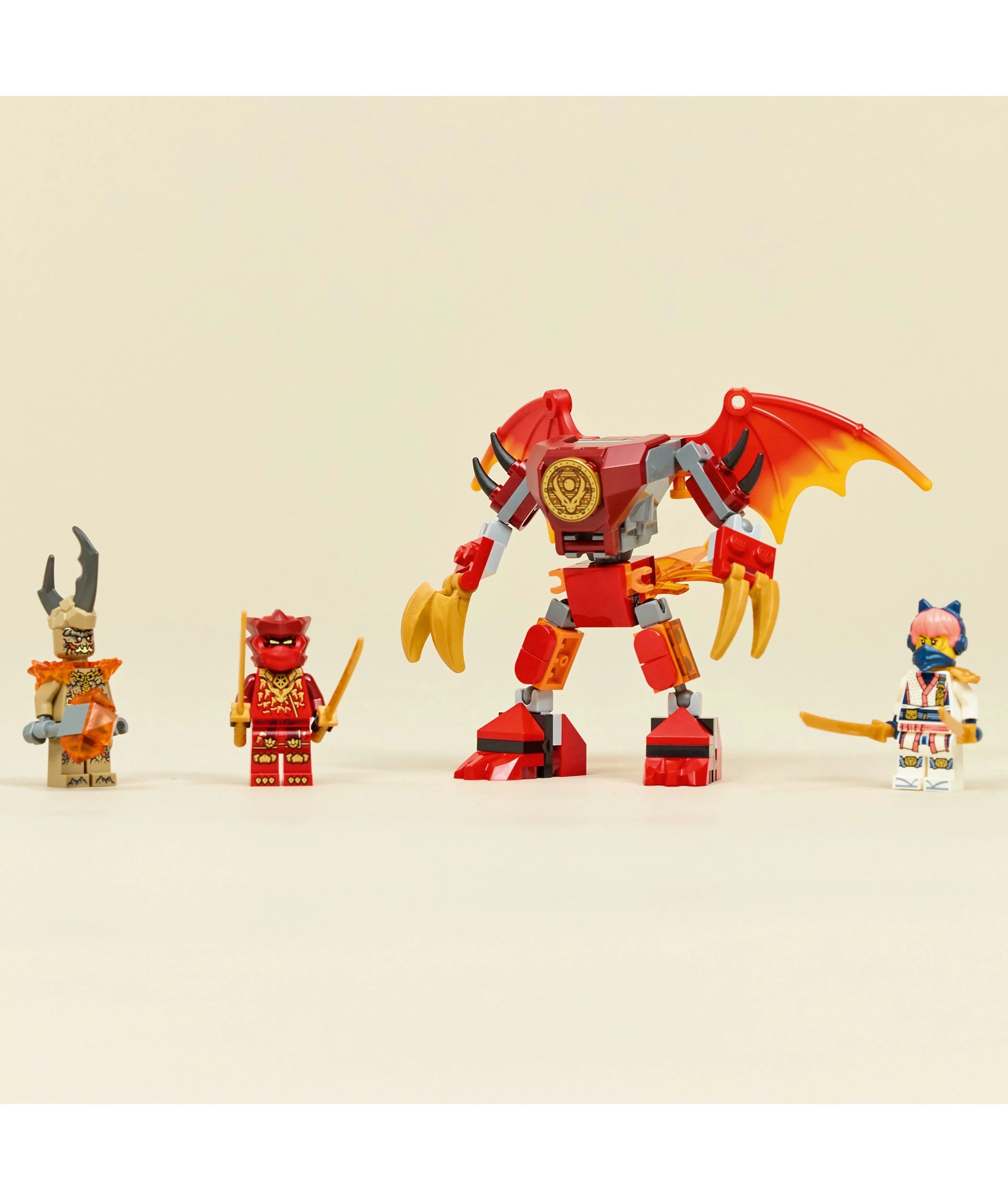 9 LEGO NINJAGO Kai's Dragon Mech Battle Pack 71851, 9 of 10