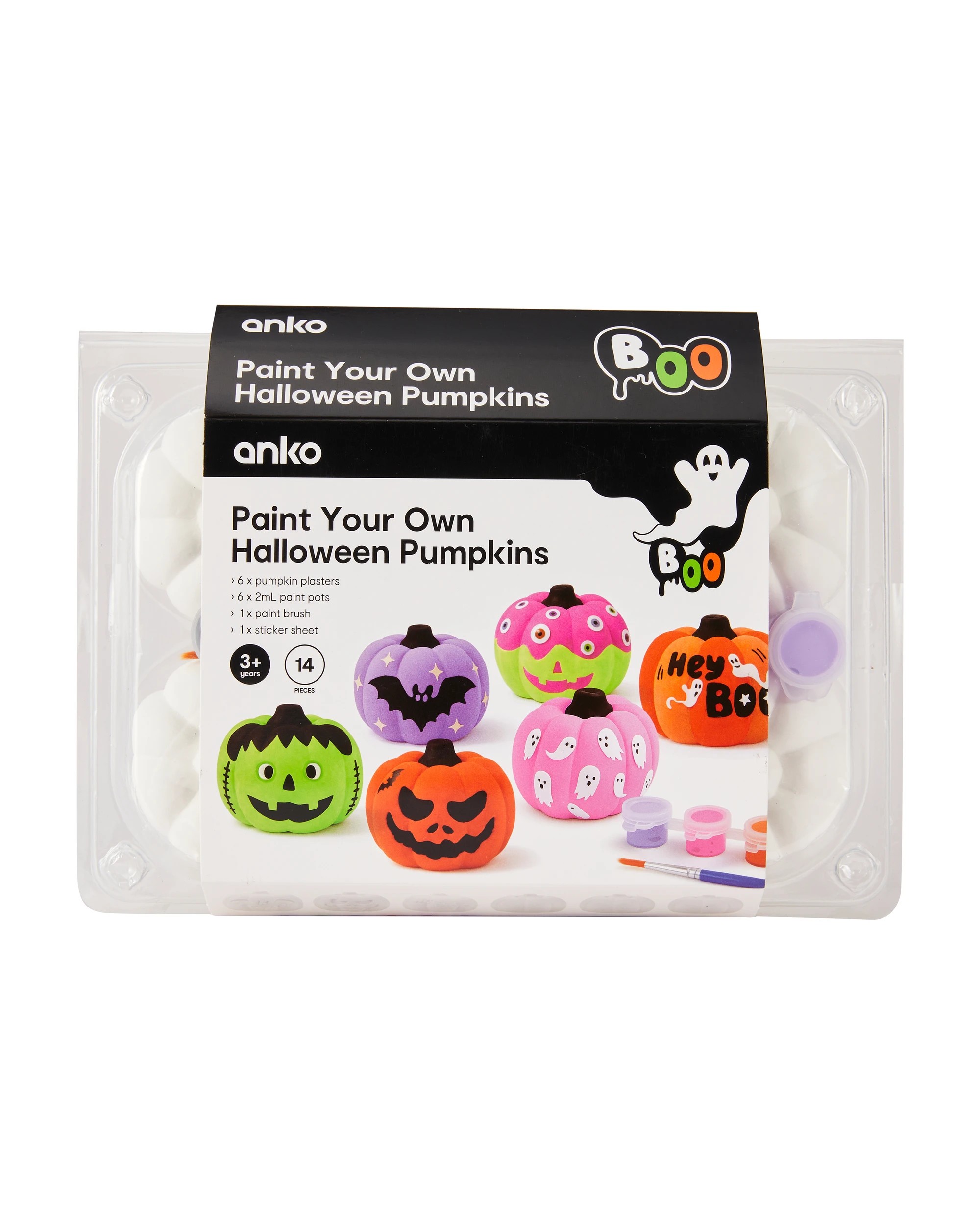 1 14 Piece Paint Your Own Pumpkins, 1 of 8