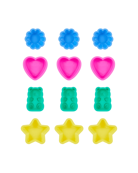 Set of 3 Mini Silicone Bakeware - Assorted