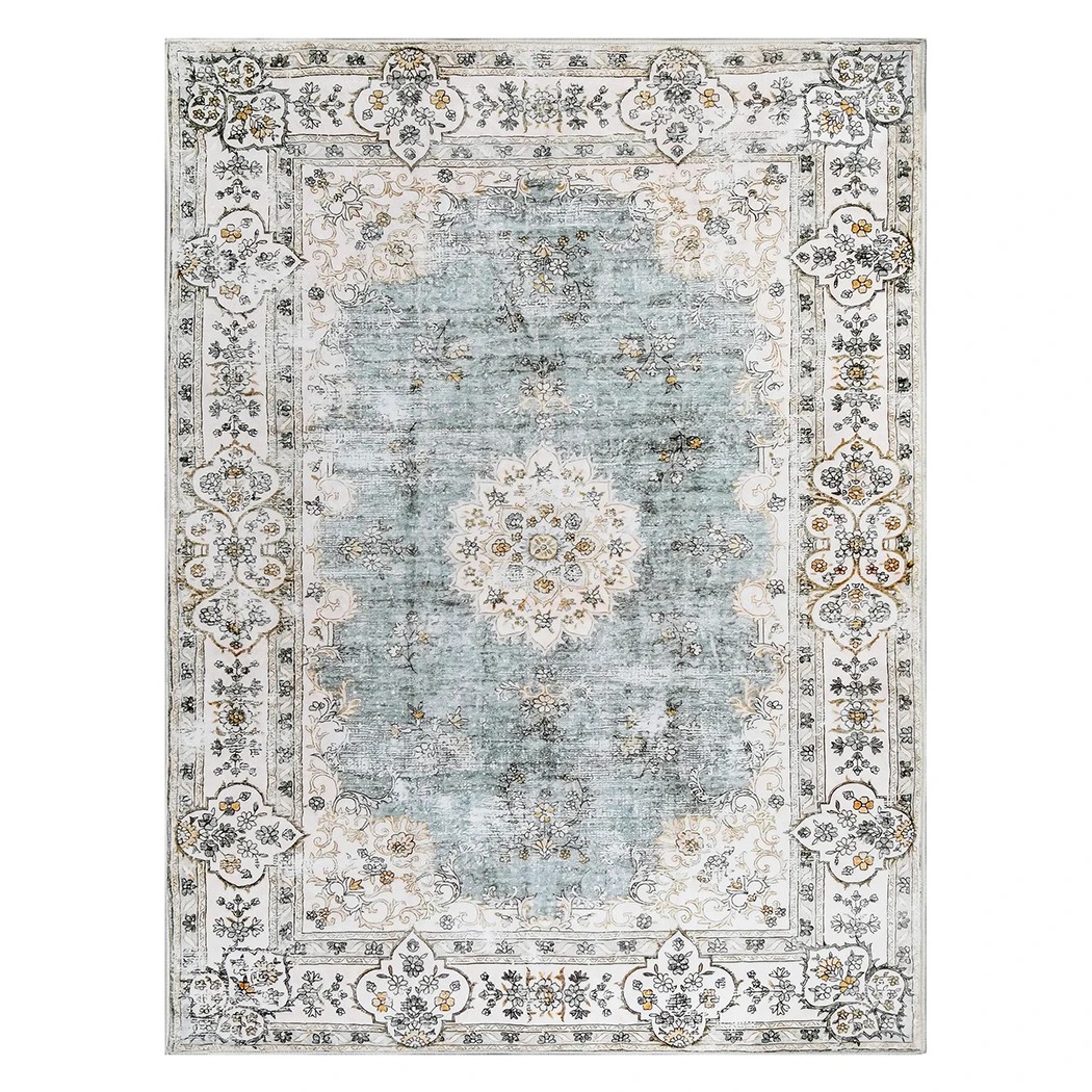 1 Marlow Machine Washable Vintage Floor Rug, 1 of 8