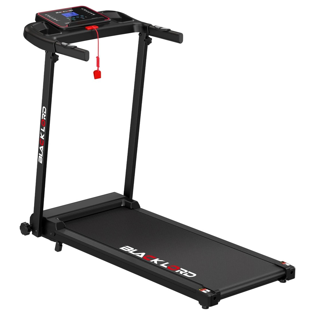 1 Black Lord Treadmill Electric Home Gym Fitness Foldable Running Machine Incline, 1 of 4