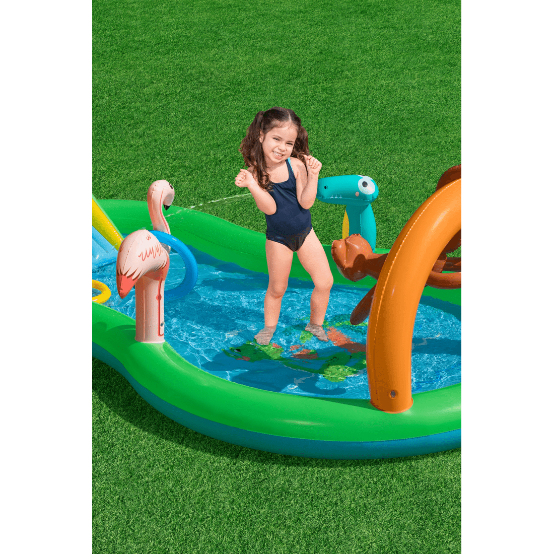 4 Bestway Tropical Island Play Center One Pool Set, 4 of 6
