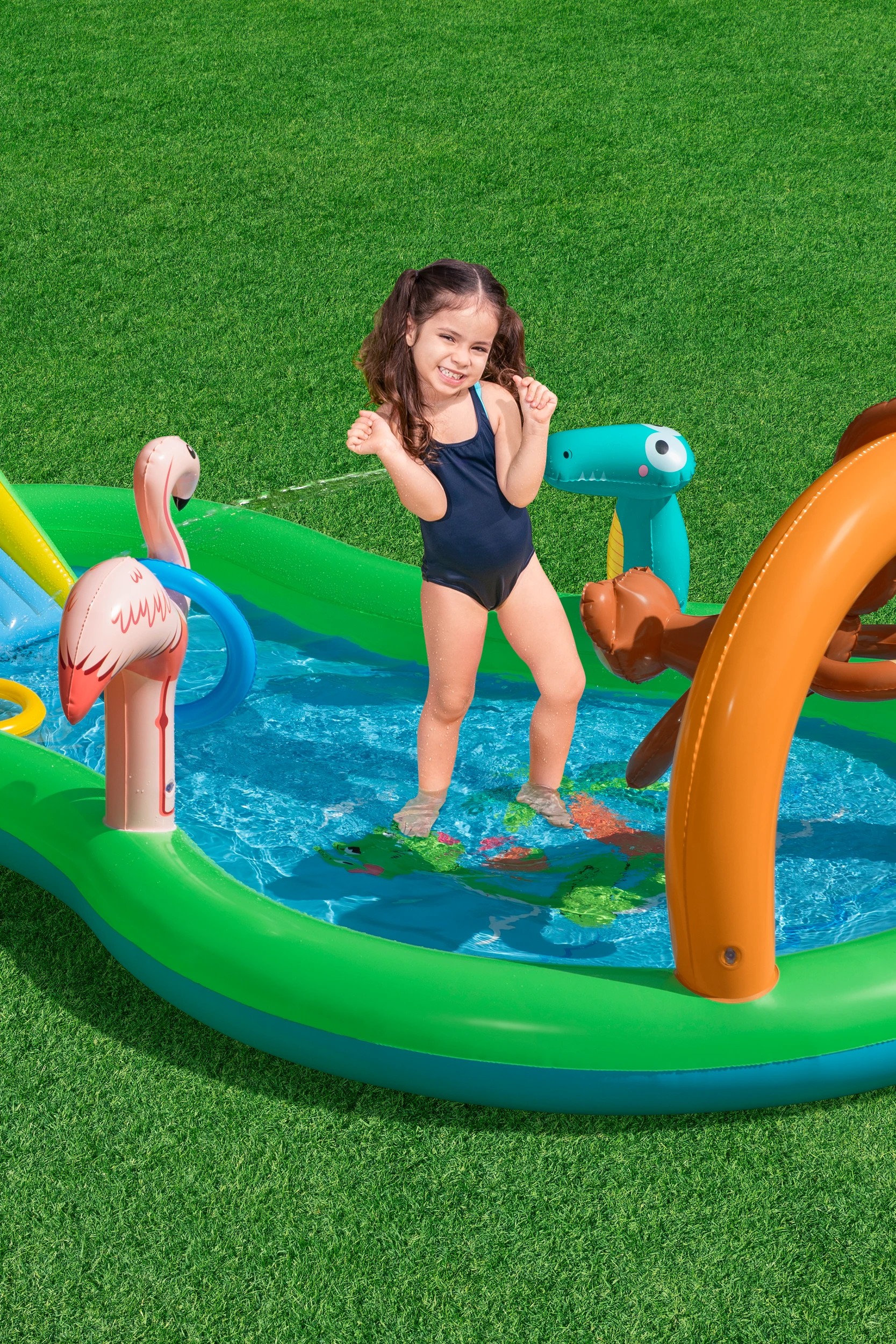 4 Bestway Tropical Island Play Center One Pool Set, 4 of 6