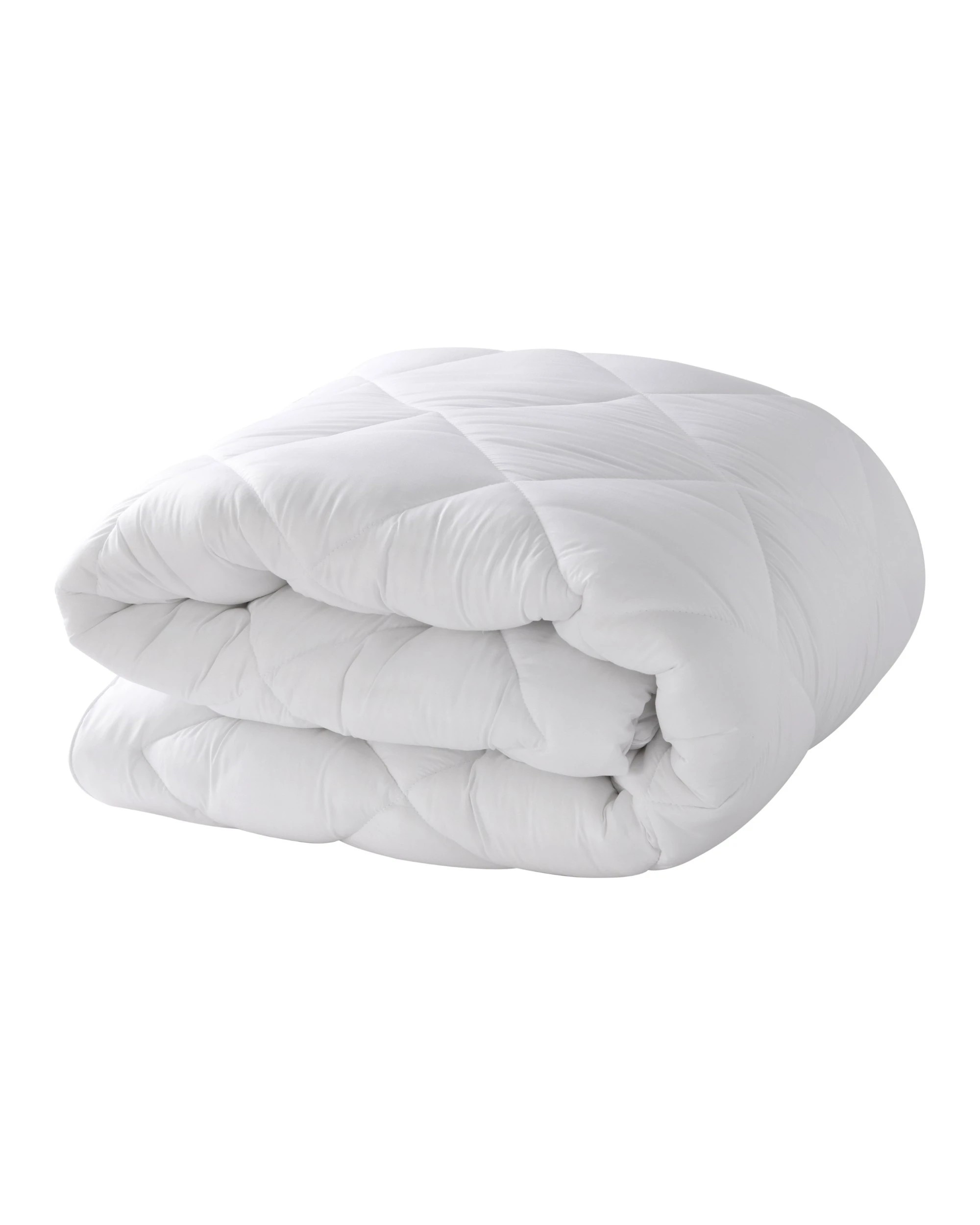 2 Sleepcare 700GSM Winterweight Microfibre Quilt - Queen Bed - White, 2 of 9