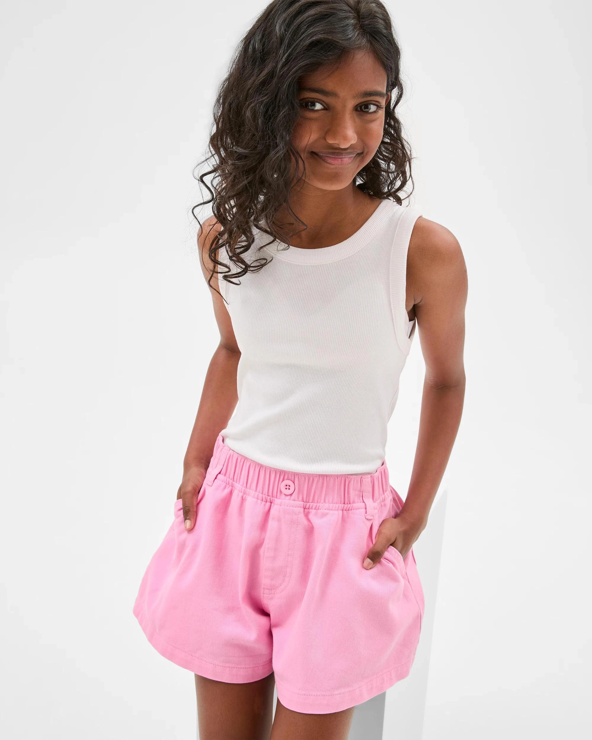 5 Target Denim Swing Shorts BEGONIA PINK, 5 of 7