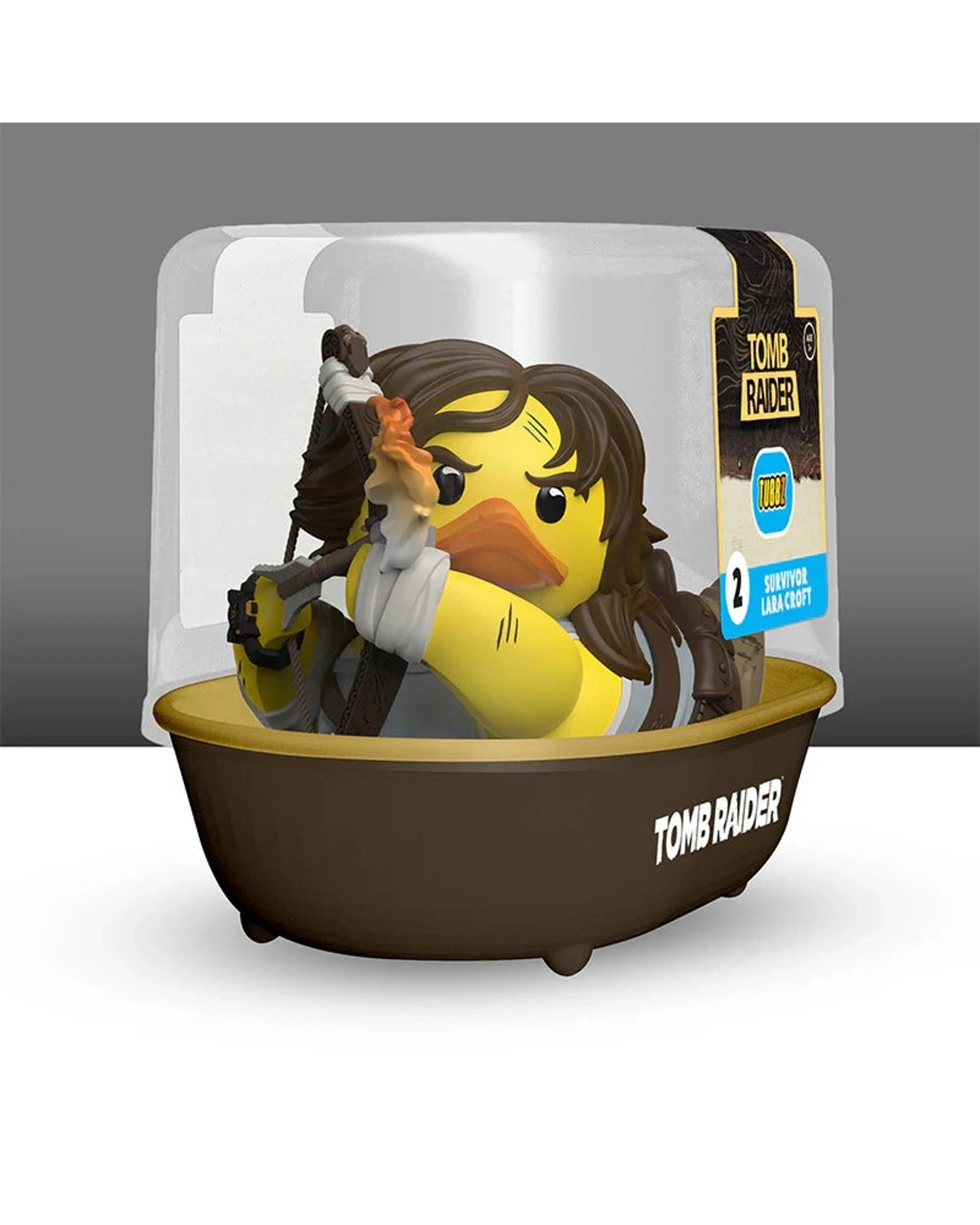 5 Tubbz Tomb Raider Survivor Lara Croft First Edition Cosplaying Duck Figure, 5 of 5