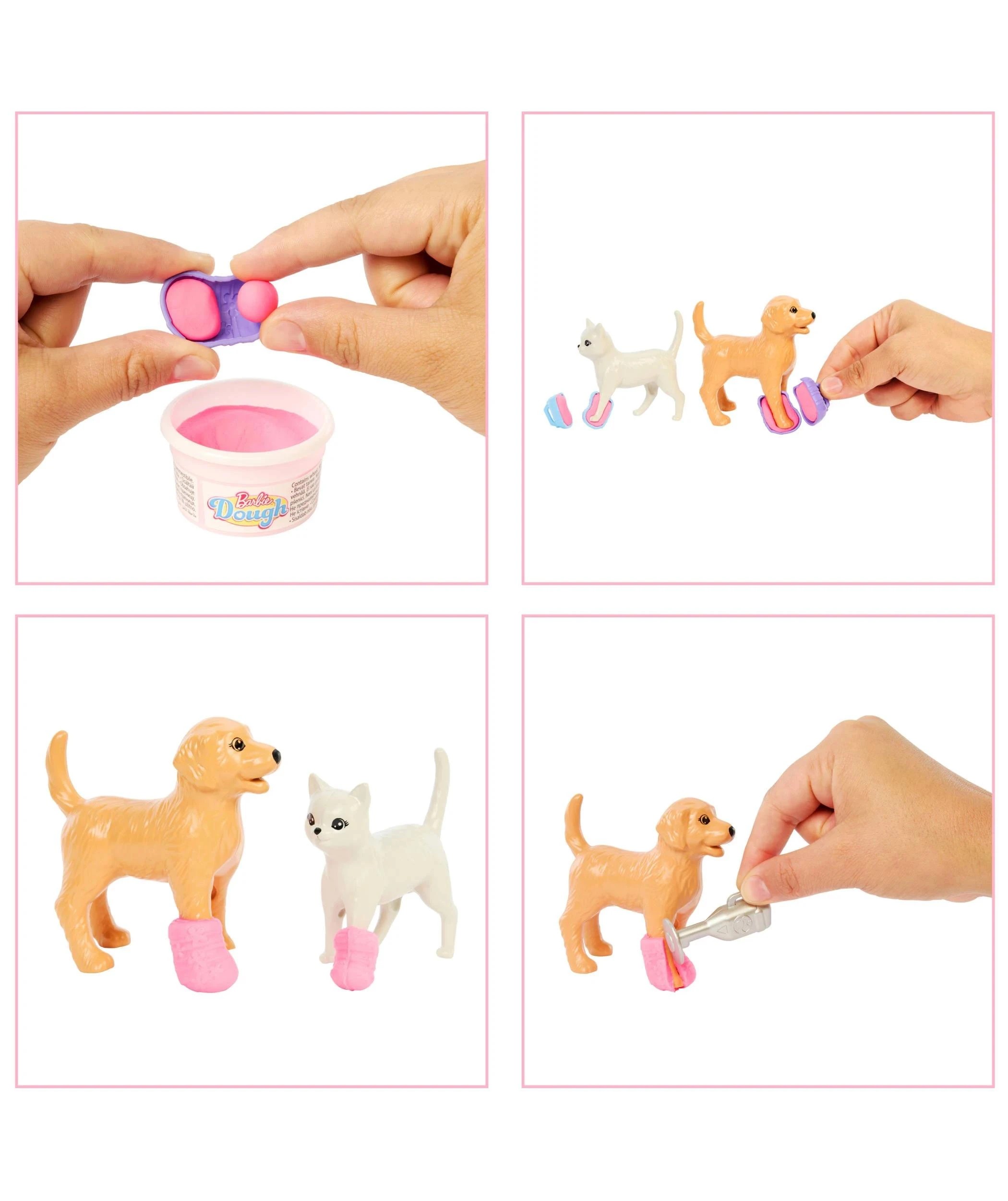 4 Mattel Barbie Fast Cast Veterinarian Clinic Playset - Multi, 4 of 6