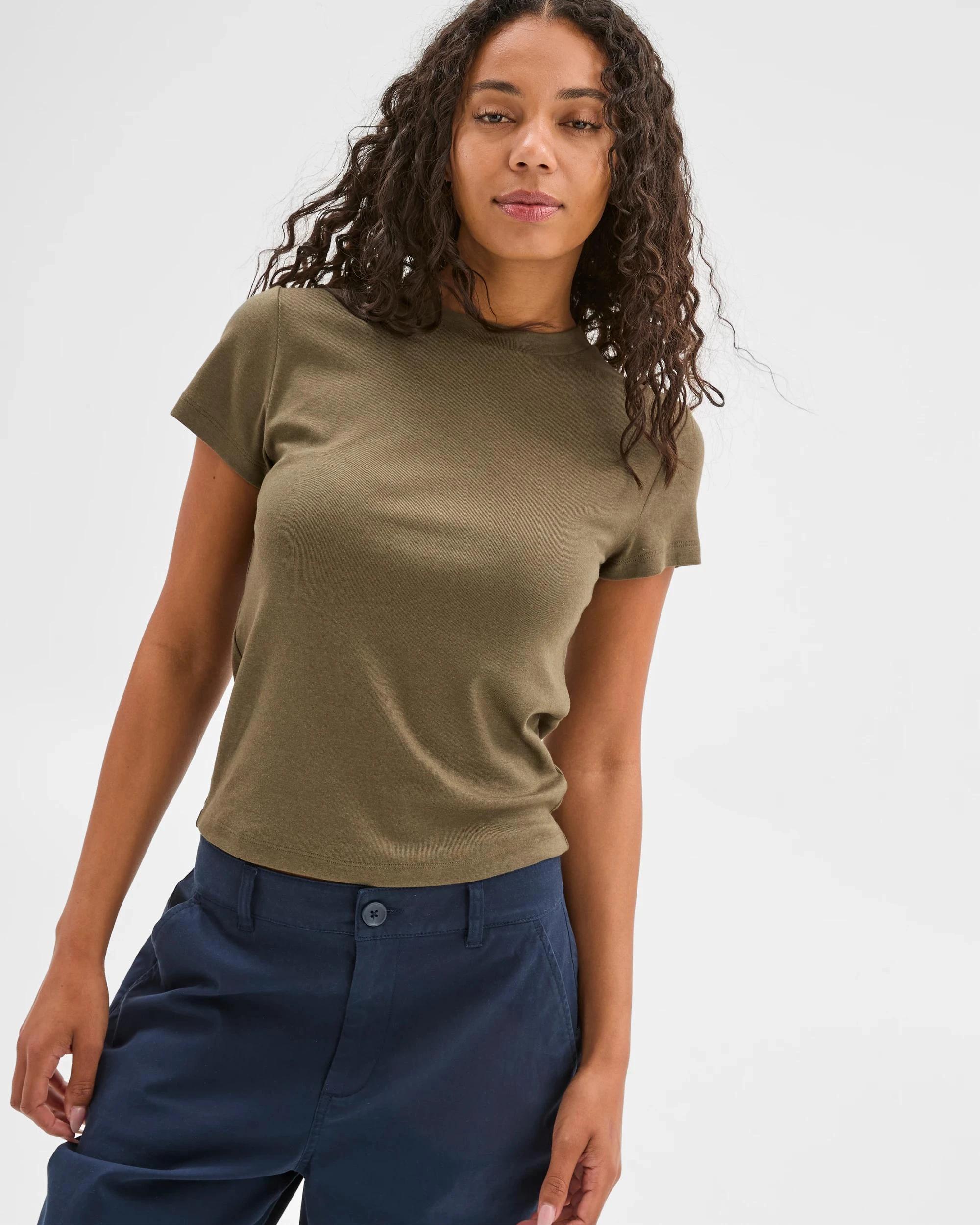 4 Target Australian Cotton Blend Stretch T-Shirt WILLOW, 4 of 6