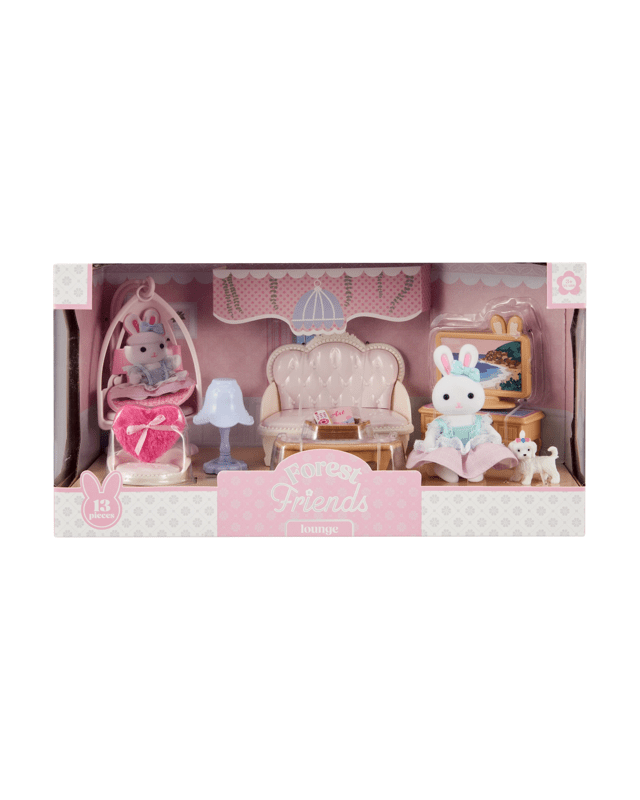 13 Piece Forest Friends: Lounge Pla