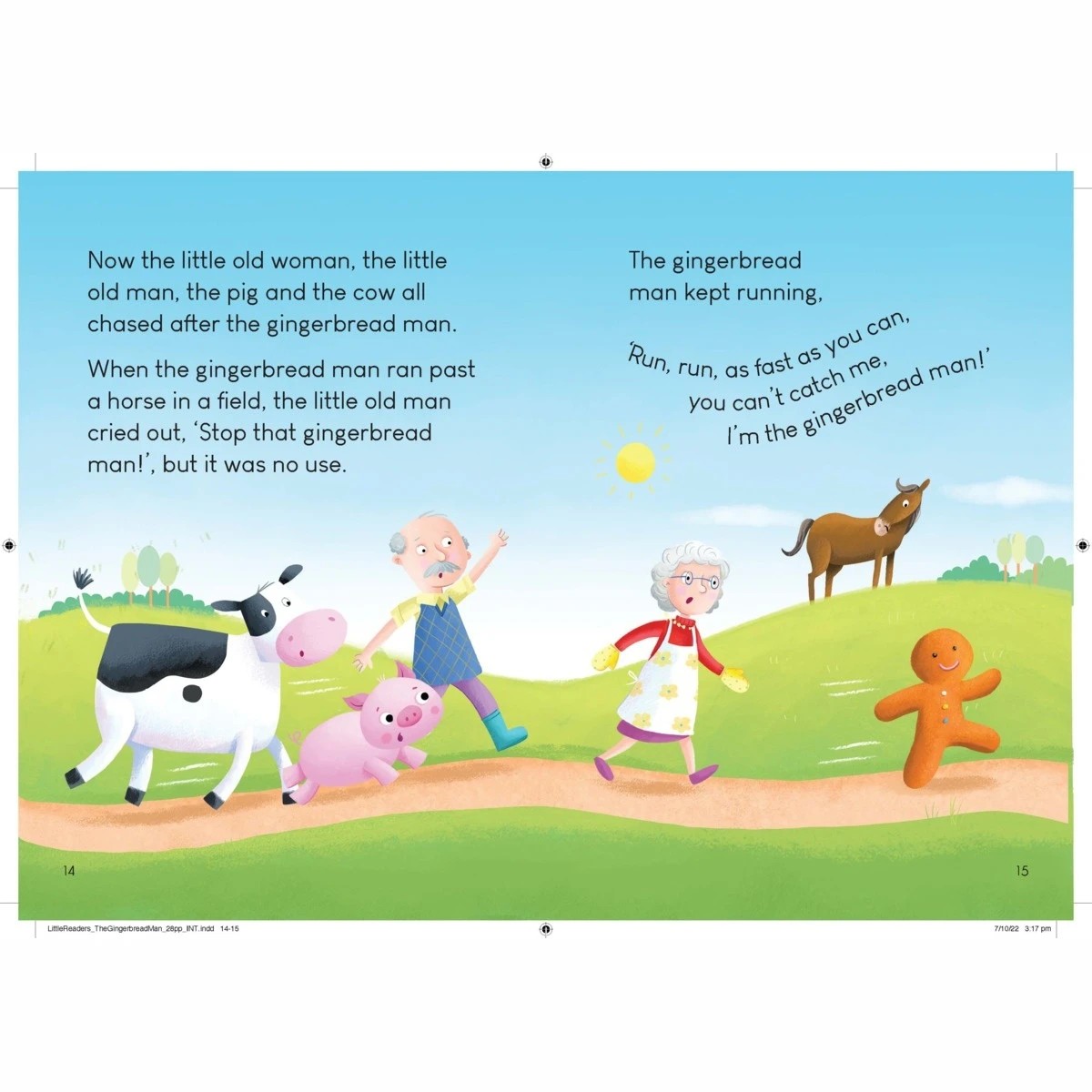2 Little Readers: The Gingerbread Man by Hannah Wood - Book, 2 of 2