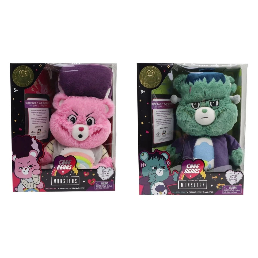 1 Care Bears x Universal Monsters Limited Edition Plush Toy - Assorted, 1 of 3