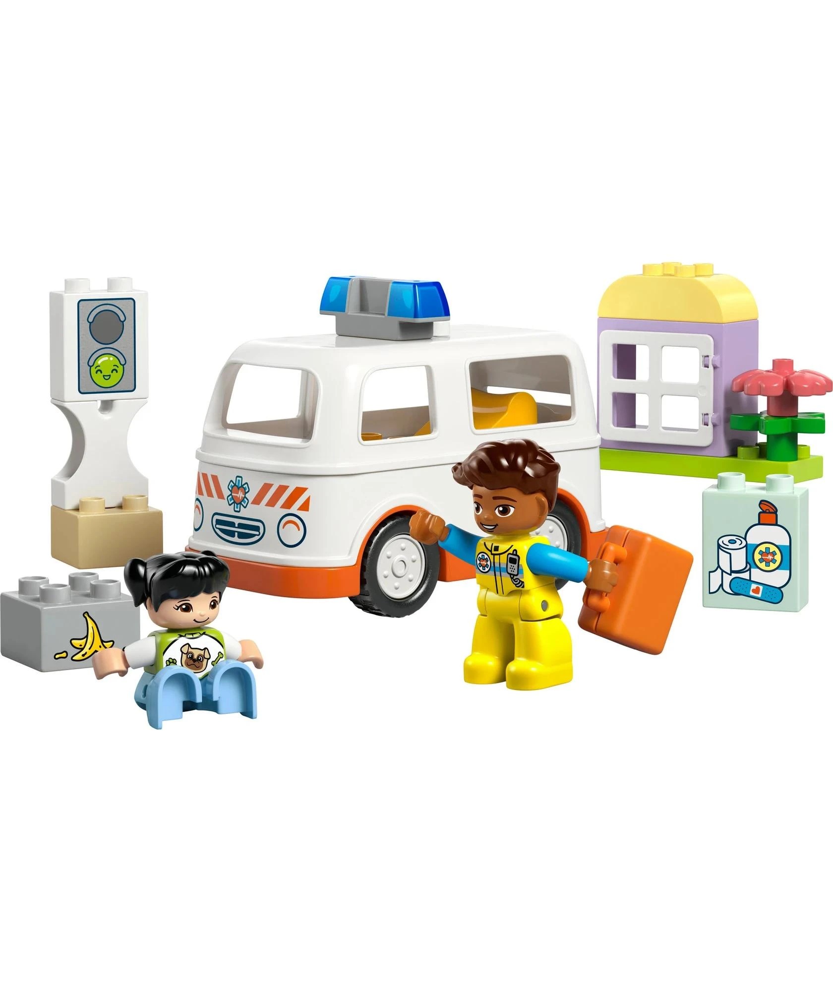 7 LEGO® DUPLO Town Ambulance & Driver 10447 - Multi, 7 of 10