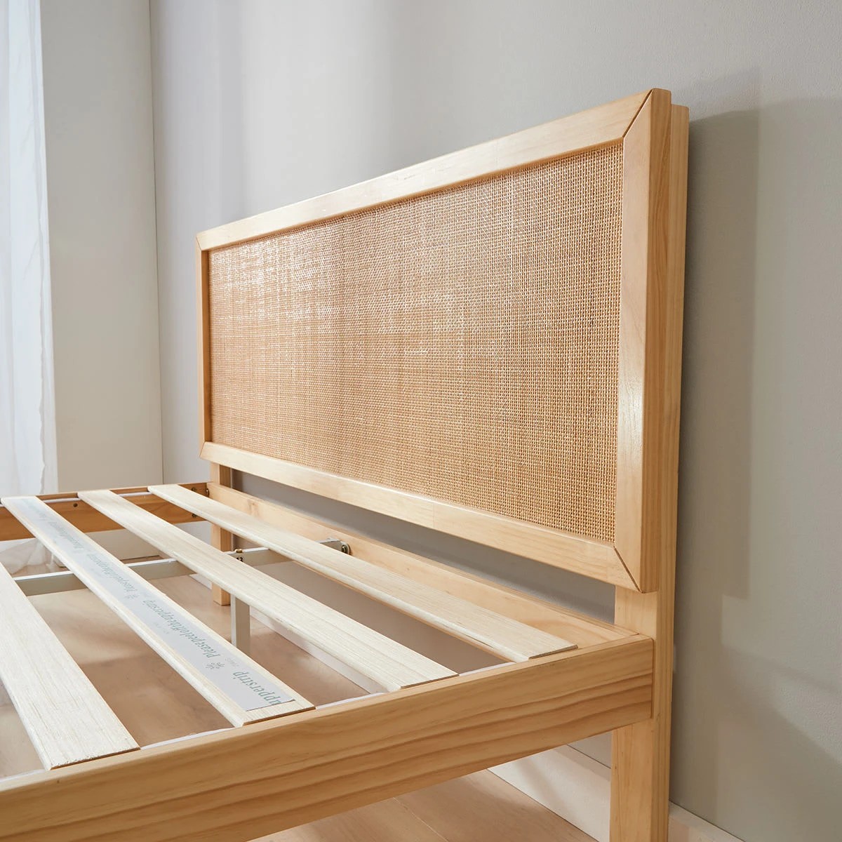 6 Queen Bed Rattan Bed Frame, 6 of 10