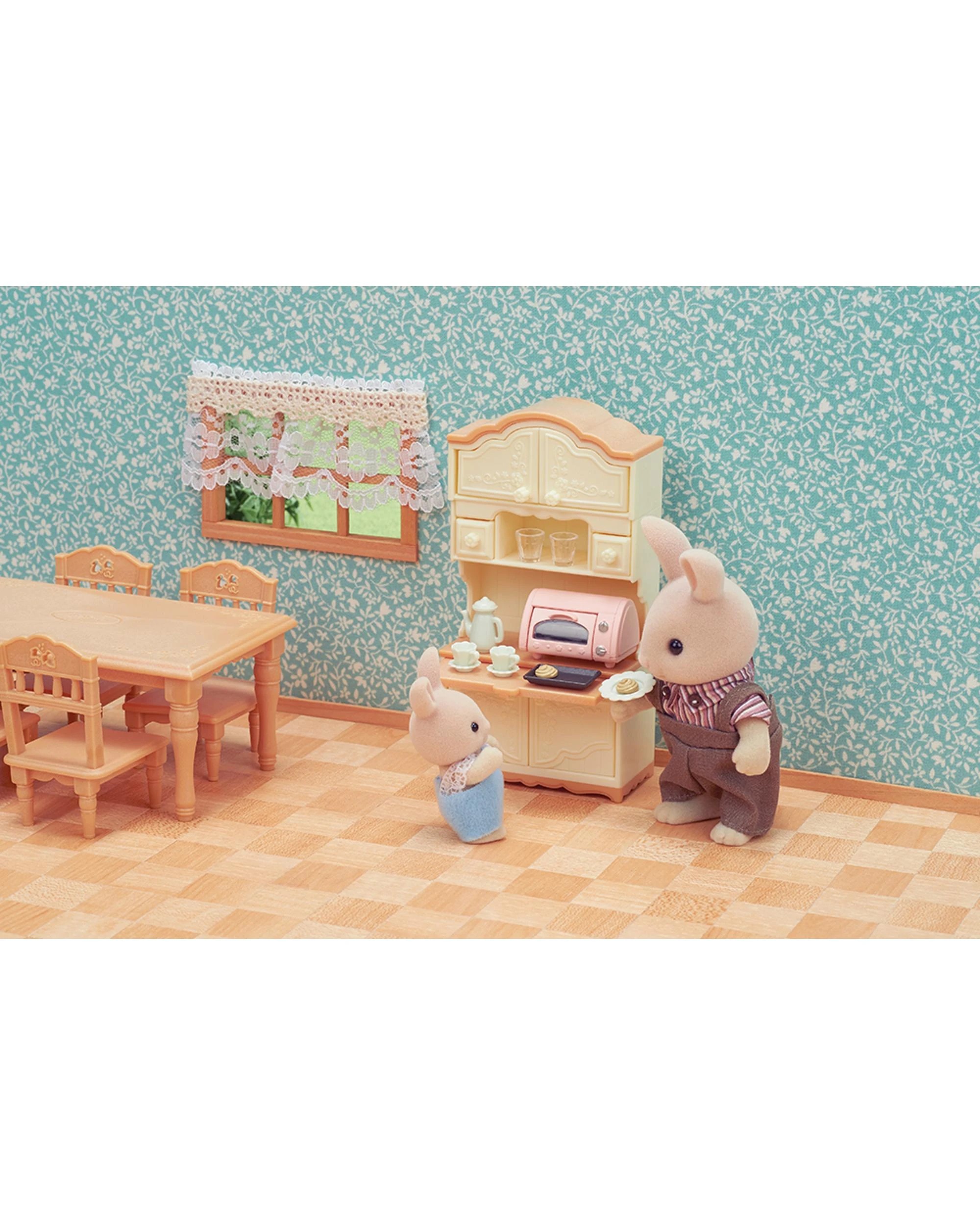 3 Sylvanian Families Dining Room Play Set, 3 of 5