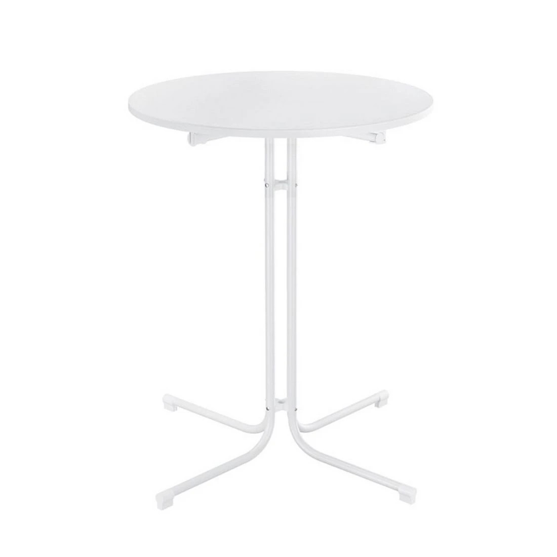 3 Gardeon Outdoor Bar Table Round Folding Desk Top 109cm Patio Furniture - White, 3 of 7
