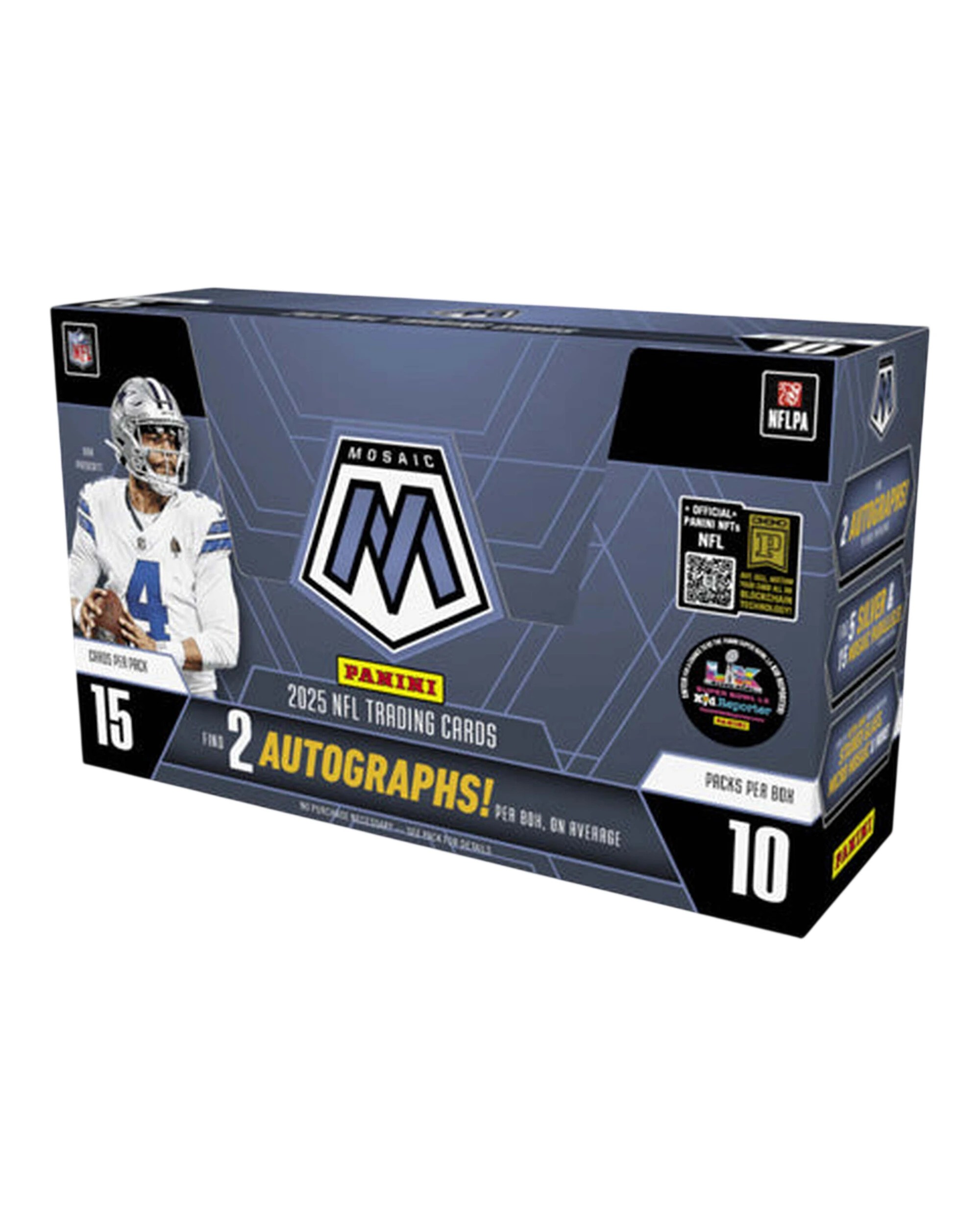 1 Panini Nfl 2025 Mosaic Football Hobby Trading Cards Booster Box, 1 of 3