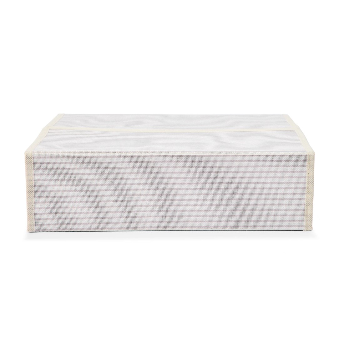 4 Linen Look Bed Linen Box - Stripe, 4 of 10