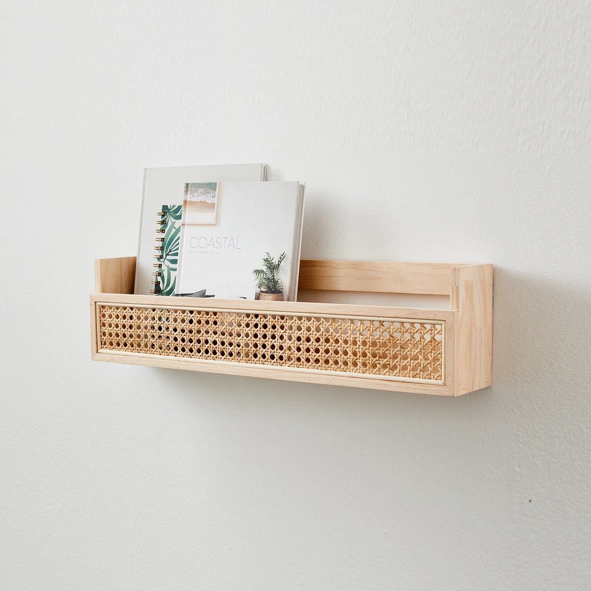 1 Rattan Wall Shelf, 1 of 4