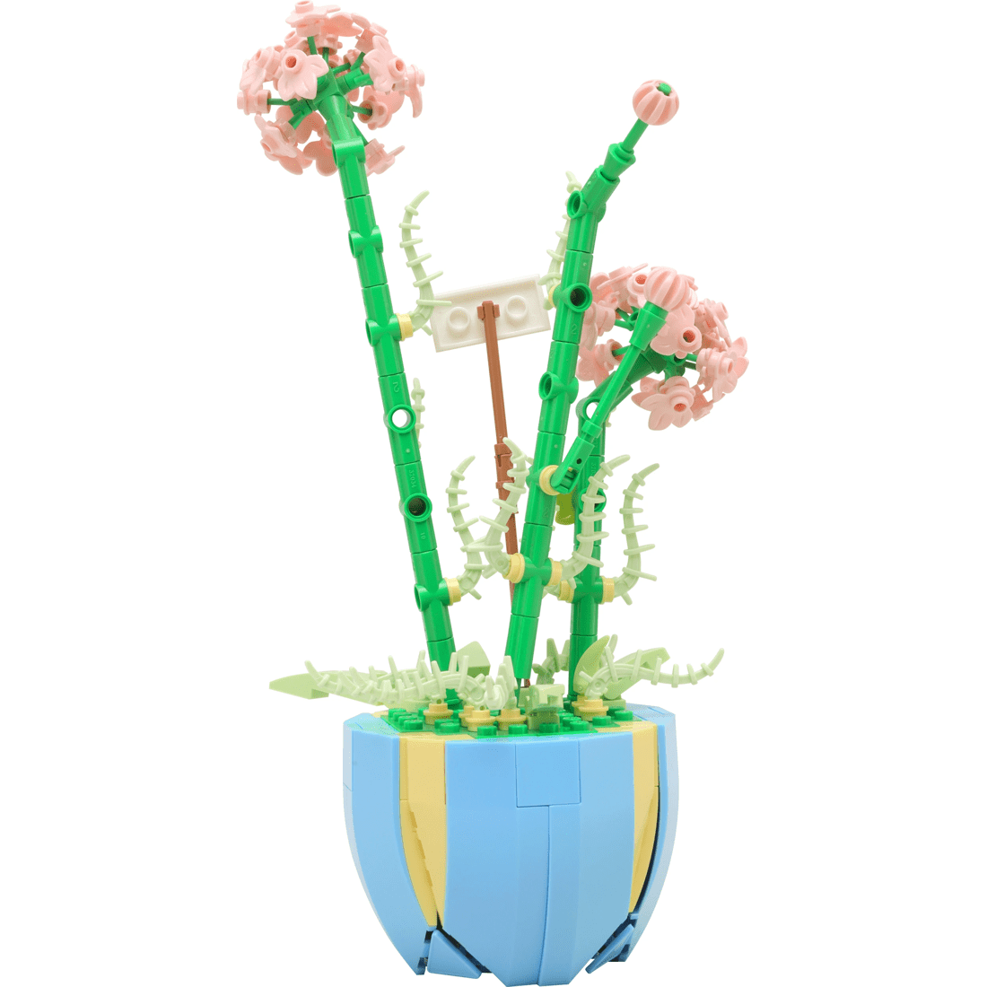 4 Mini Blocks Flower Series: Flower Pot - Assorted, 4 of 9