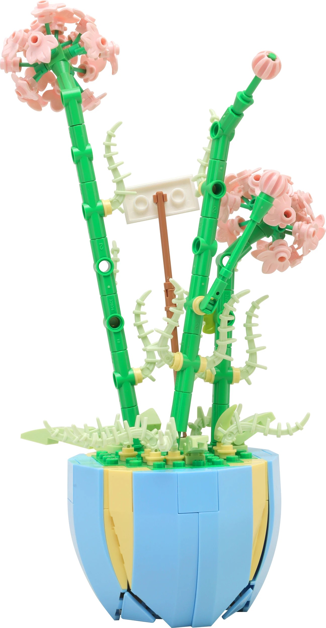 4 Mini Blocks Flower Series: Flower Pot - Assorted, 4 of 9