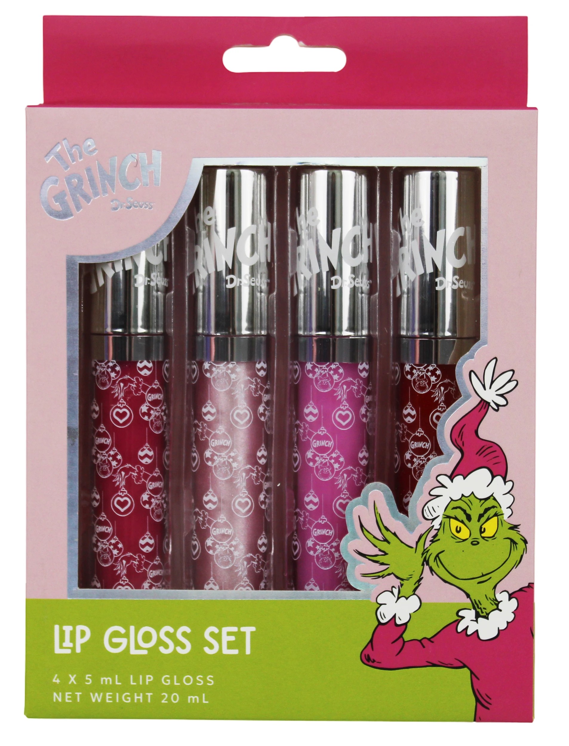 1 Dr. Seuss's The Grinch 4 Pack Lip Gloss Set, 1 of 4