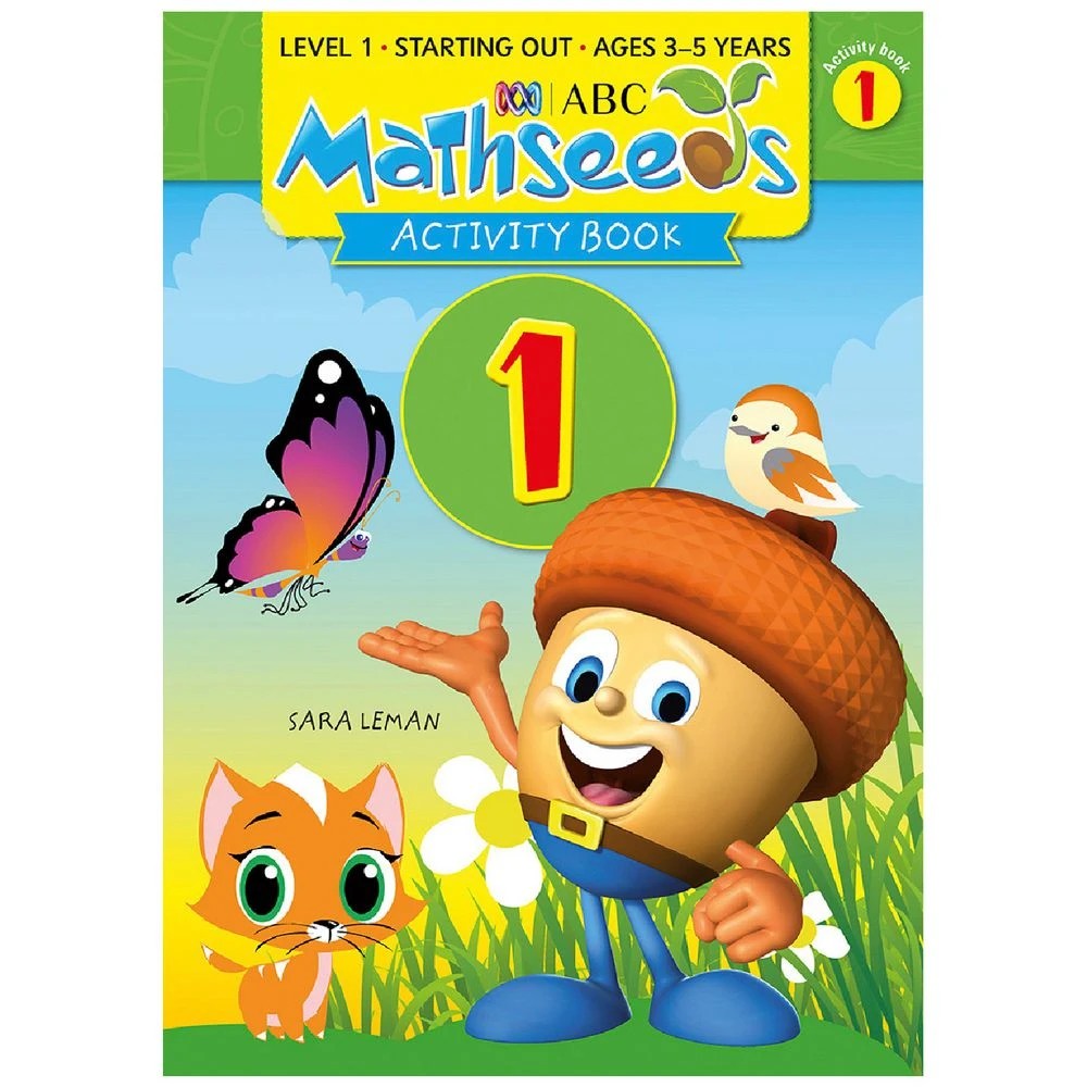 1 ABC Mathseeds Starting Out Activity Book 1, 1 of 4