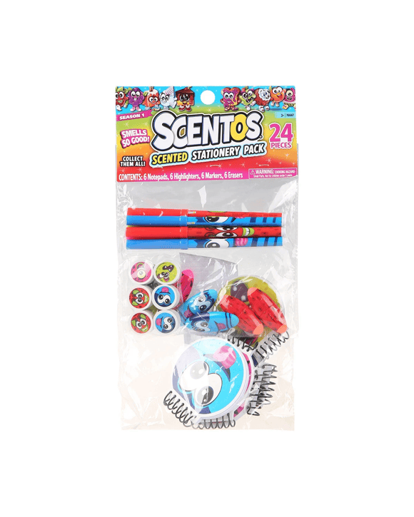 24 Piece Scentos Scented Stationery Pack