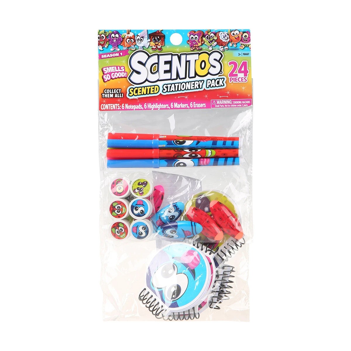 1 24 Piece Scentos Scented Stationery Pack, 1 of 2