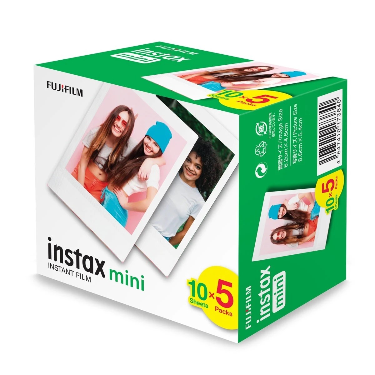 1 50 Pack Fujifilm Instax Mini Instant Film, 1 of 3